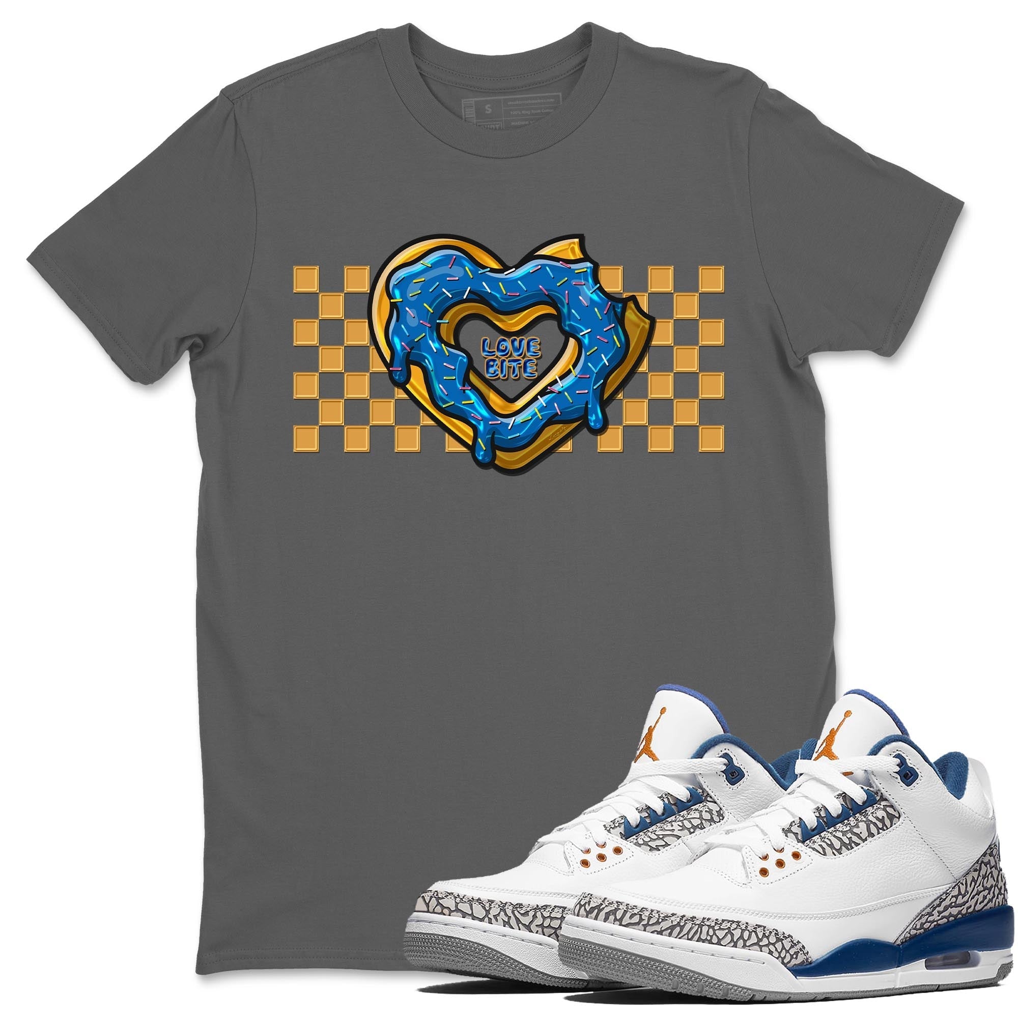 Love Bite Unisex Tops - Air Jordan 3 Wizards