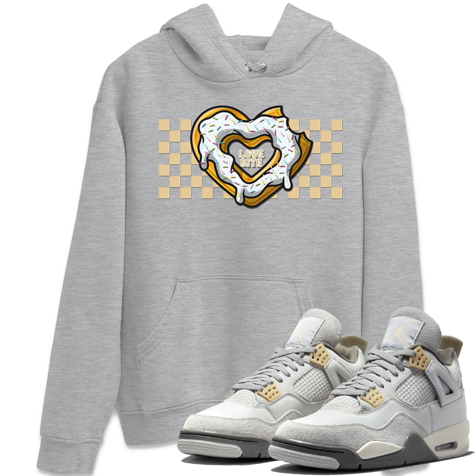 Love Bite Unisex Tops - Air Jordan 4 Craft