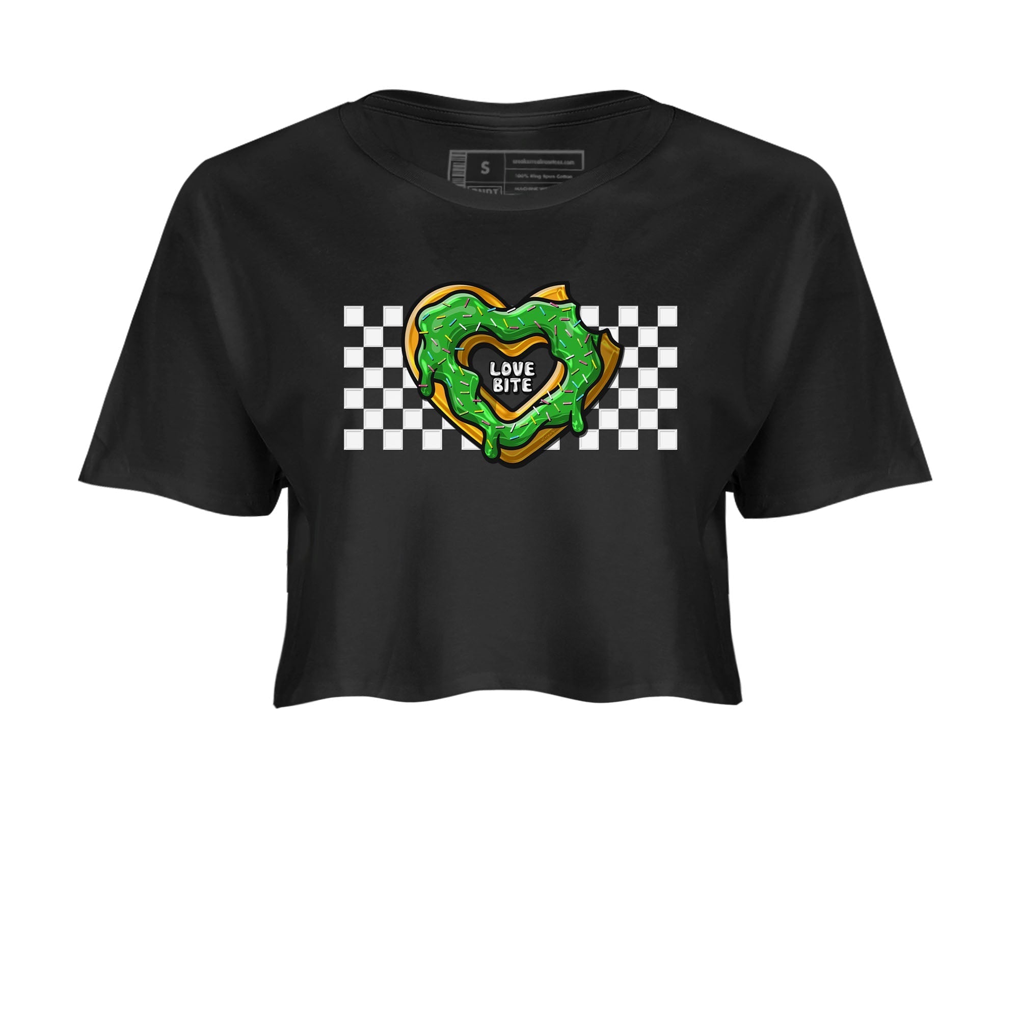 Love Bite snkmatch Women's Top - Air Jordan 5 Lucky Green
