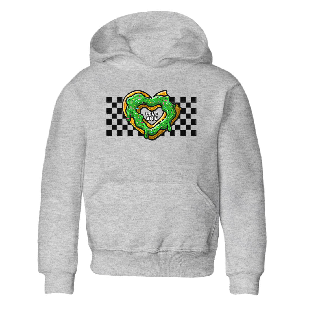Love Bite snkmatch Tees Kids - Air Jordan 5 Lucky Green