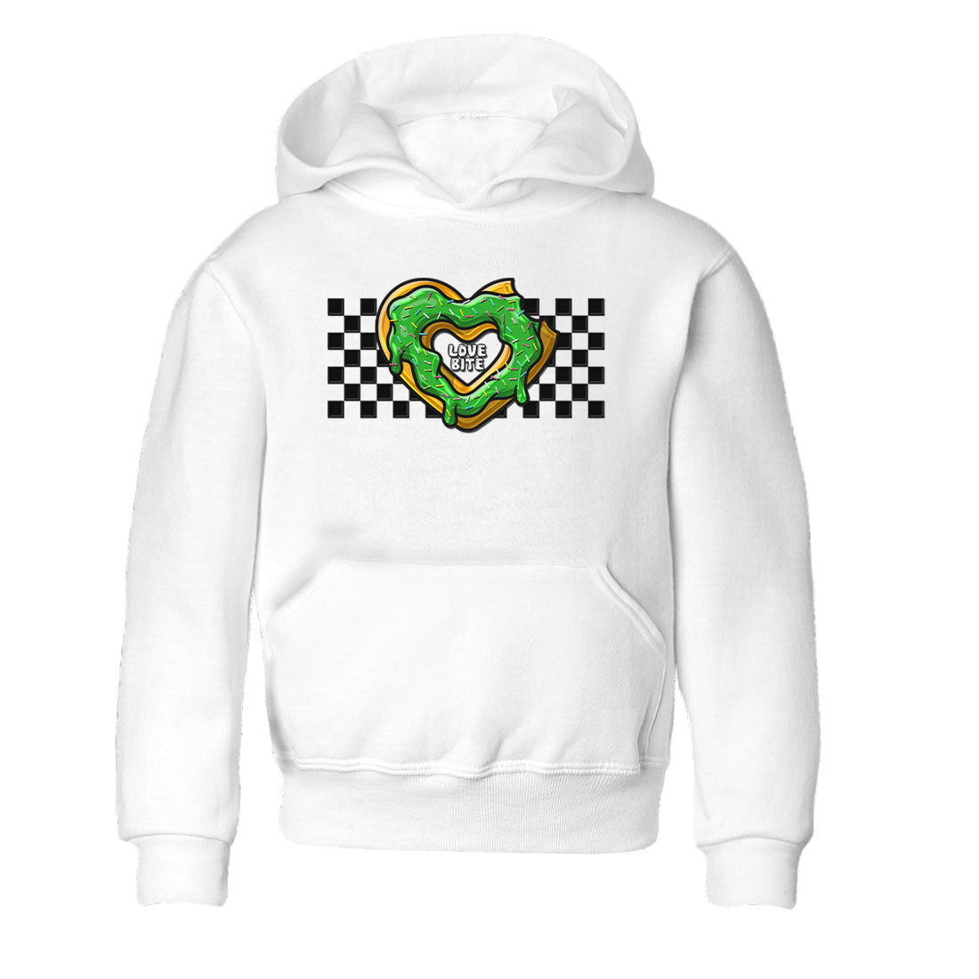 Love Bite snkmatch Tees Kids - Air Jordan 5 Lucky Green