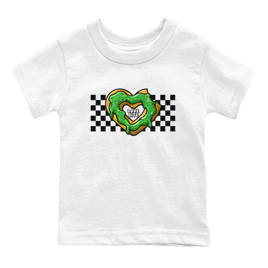 Love Bite snkmatch Tees Kids - Air Jordan 5 Lucky Green