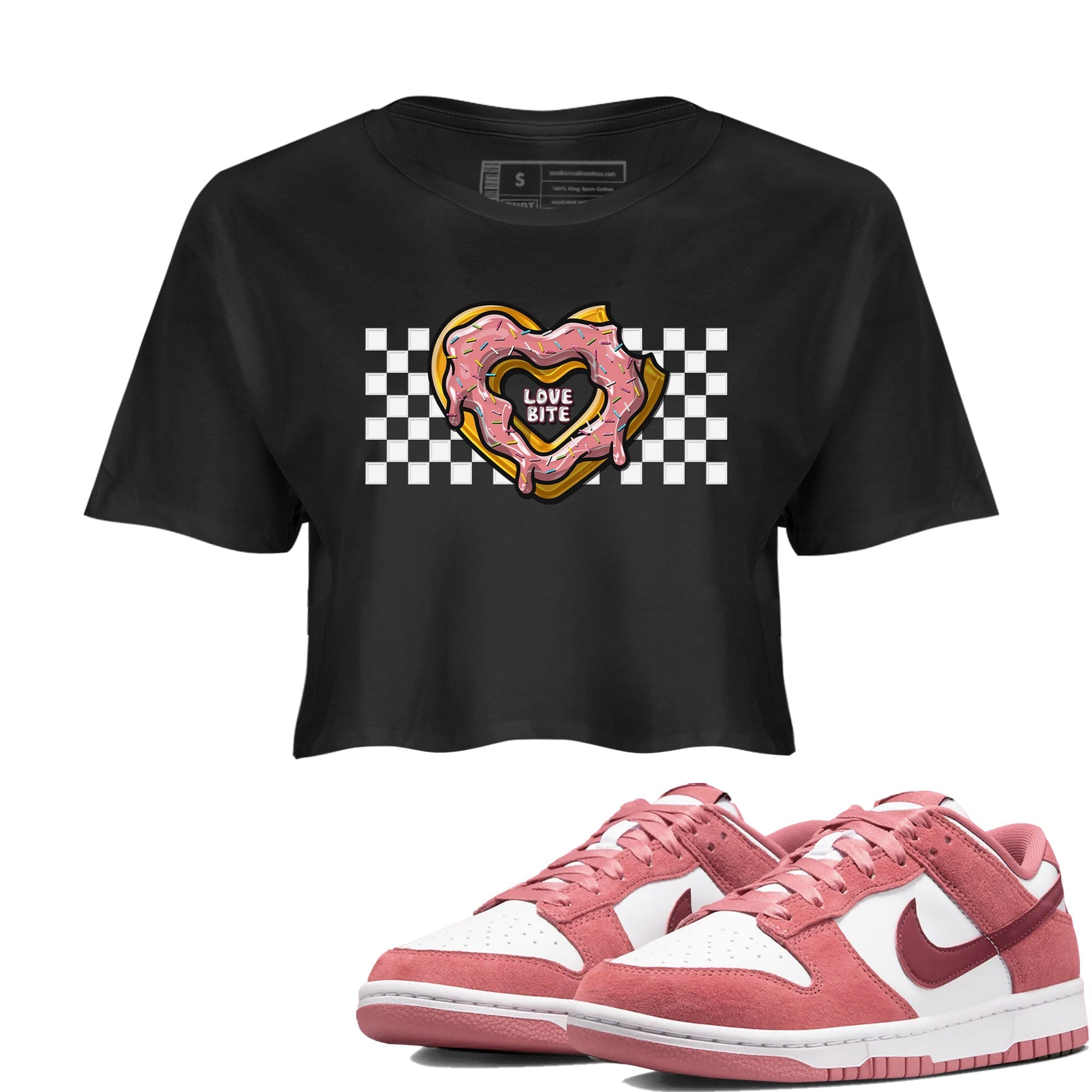 Love Bite snkmatch Women's Top - Dunk Valentines Day 2024