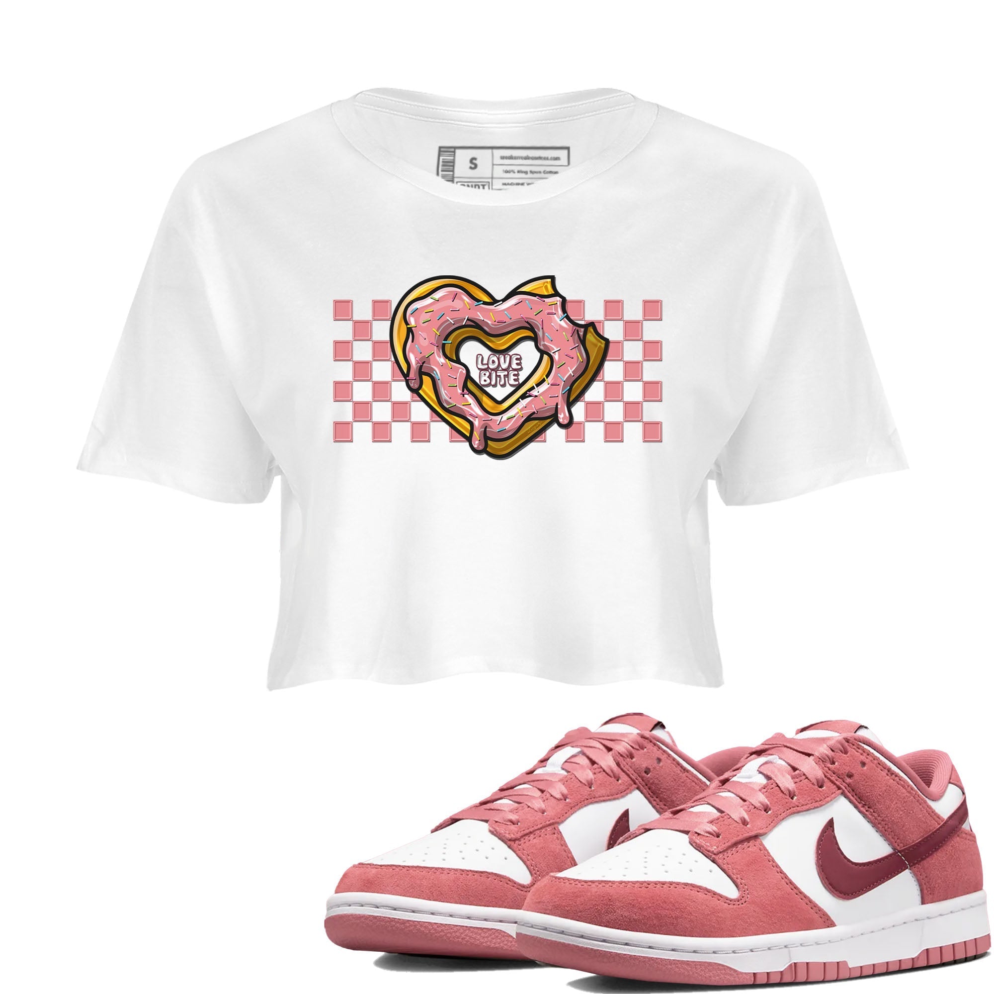 Love Bite snkmatch Women's Top - Dunk Valentines Day 2024