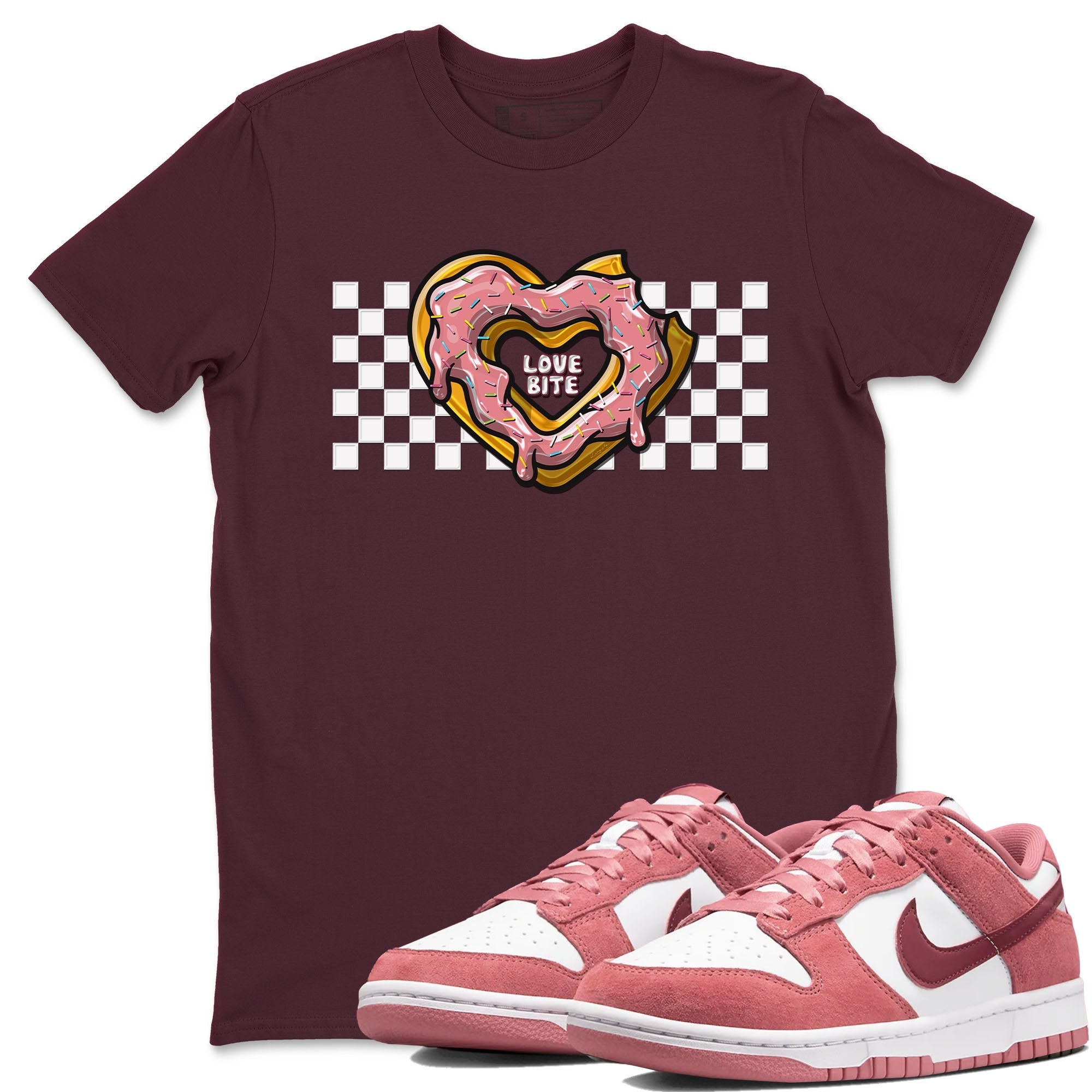 Love Bite snkmatch Tees - Dunk Valentines Day 2024