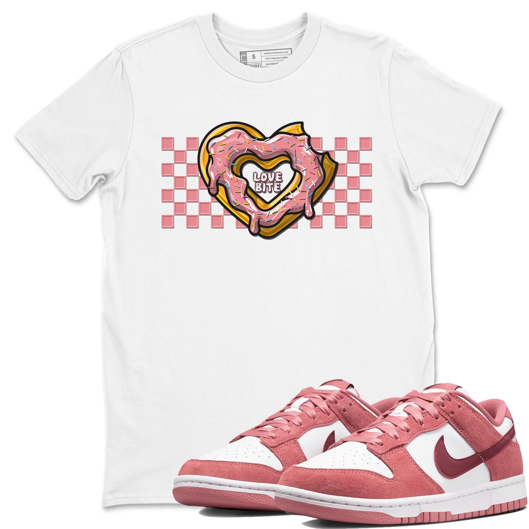 Love Bite snkmatch Tees - Dunk Valentines Day 2024
