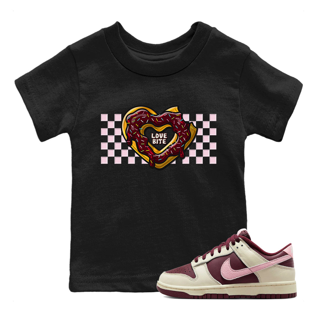 Love Bite Kids Tops - Dunk Valentines Day