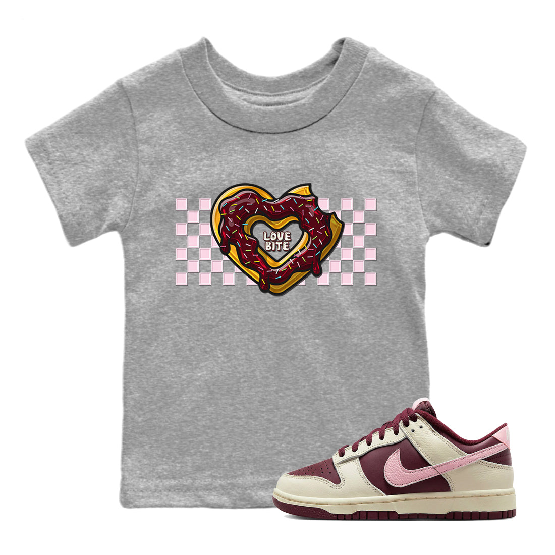 Love Bite Kids Tops - Dunk Valentines Day