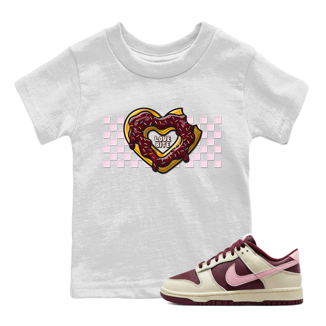 Love Bite Kids Tops - Dunk Valentines Day