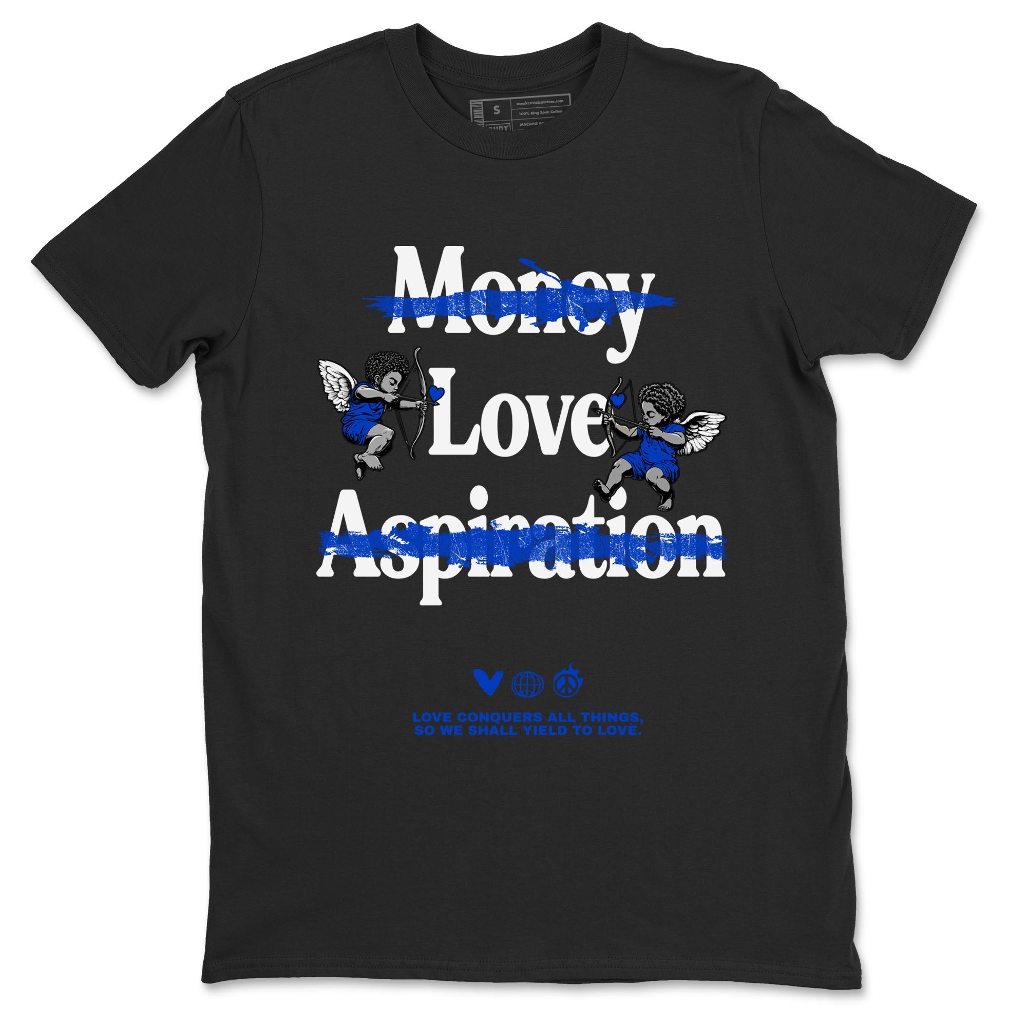 Love Conquers All Things snkmatch Tees - Air Jordan 12 Blueberry