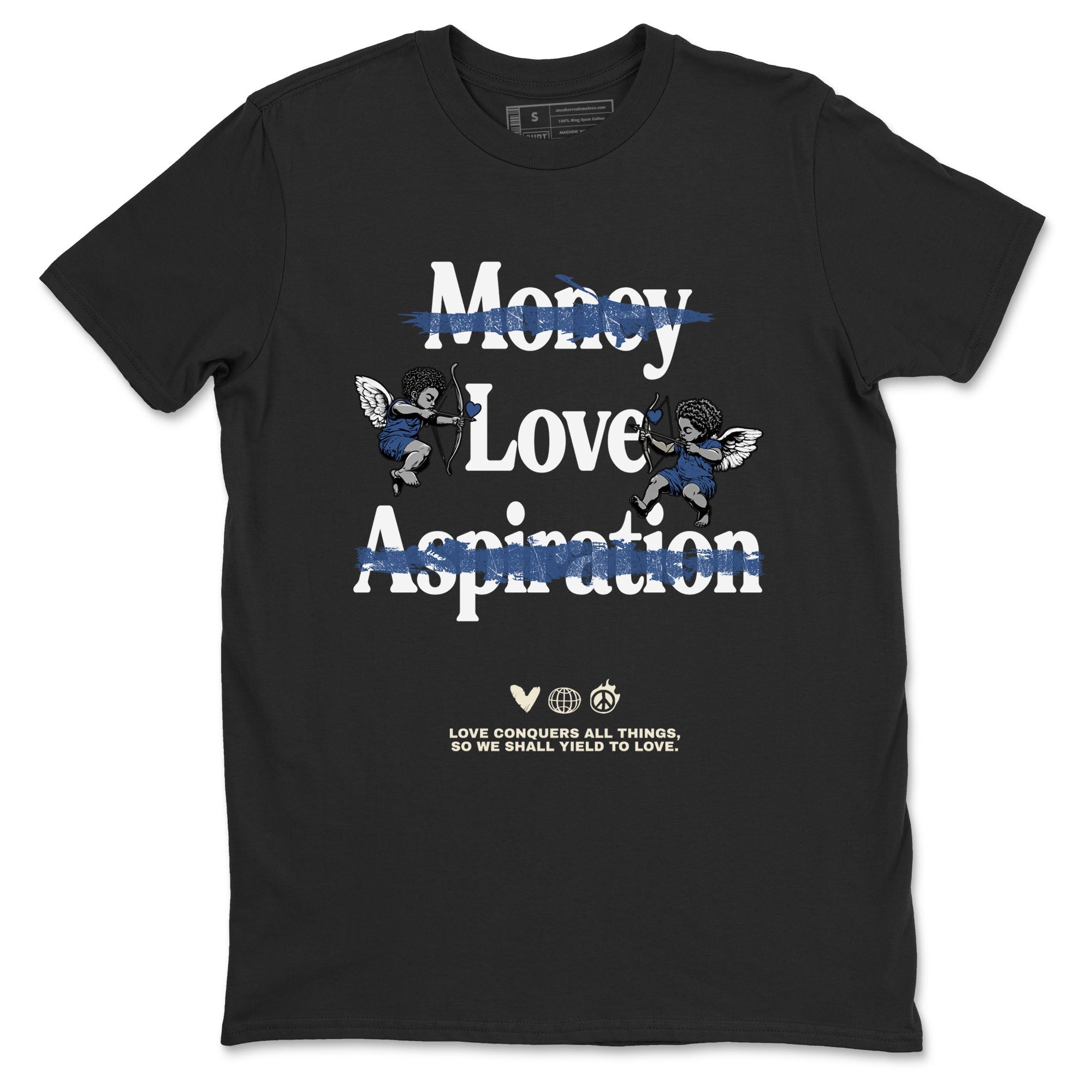 Love Conquers All Things snkmatch Tees - Air Jordan 3 A Ma Maniere x Diffused Blue