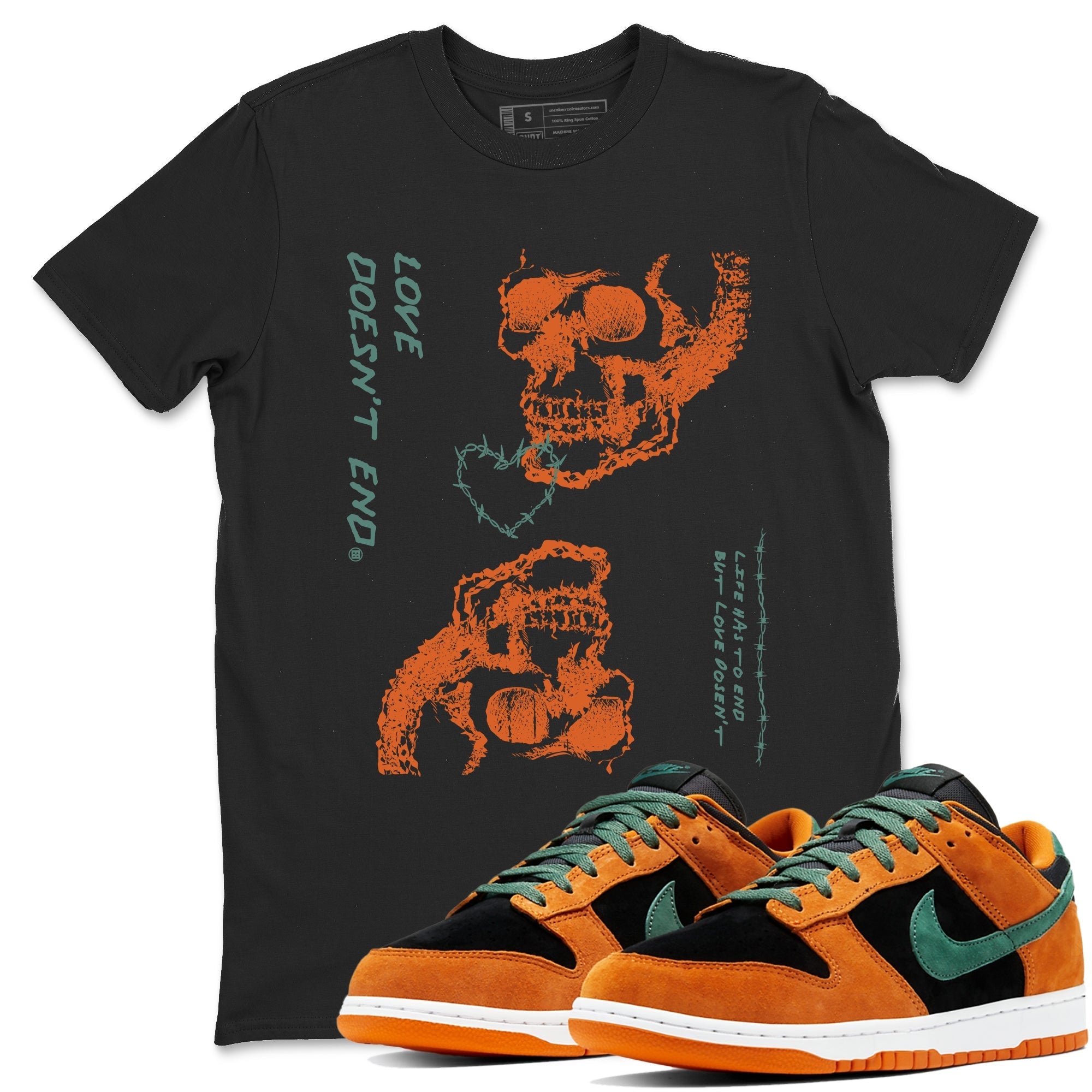 Love Doesn't End snkmatch Tees - Dunk Ceramic