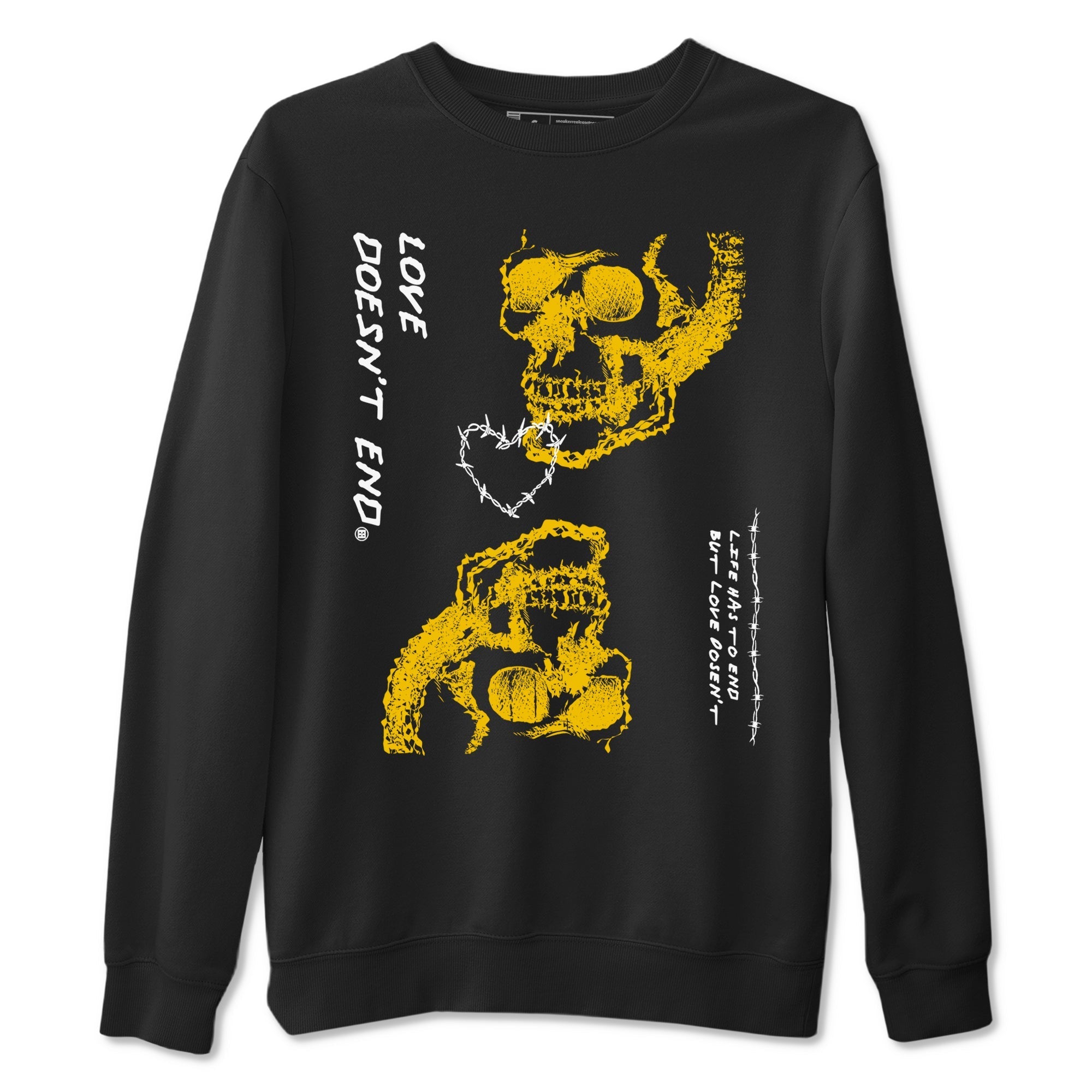 Love Doesn't End snkmatch Tees - Dunk High Pollen