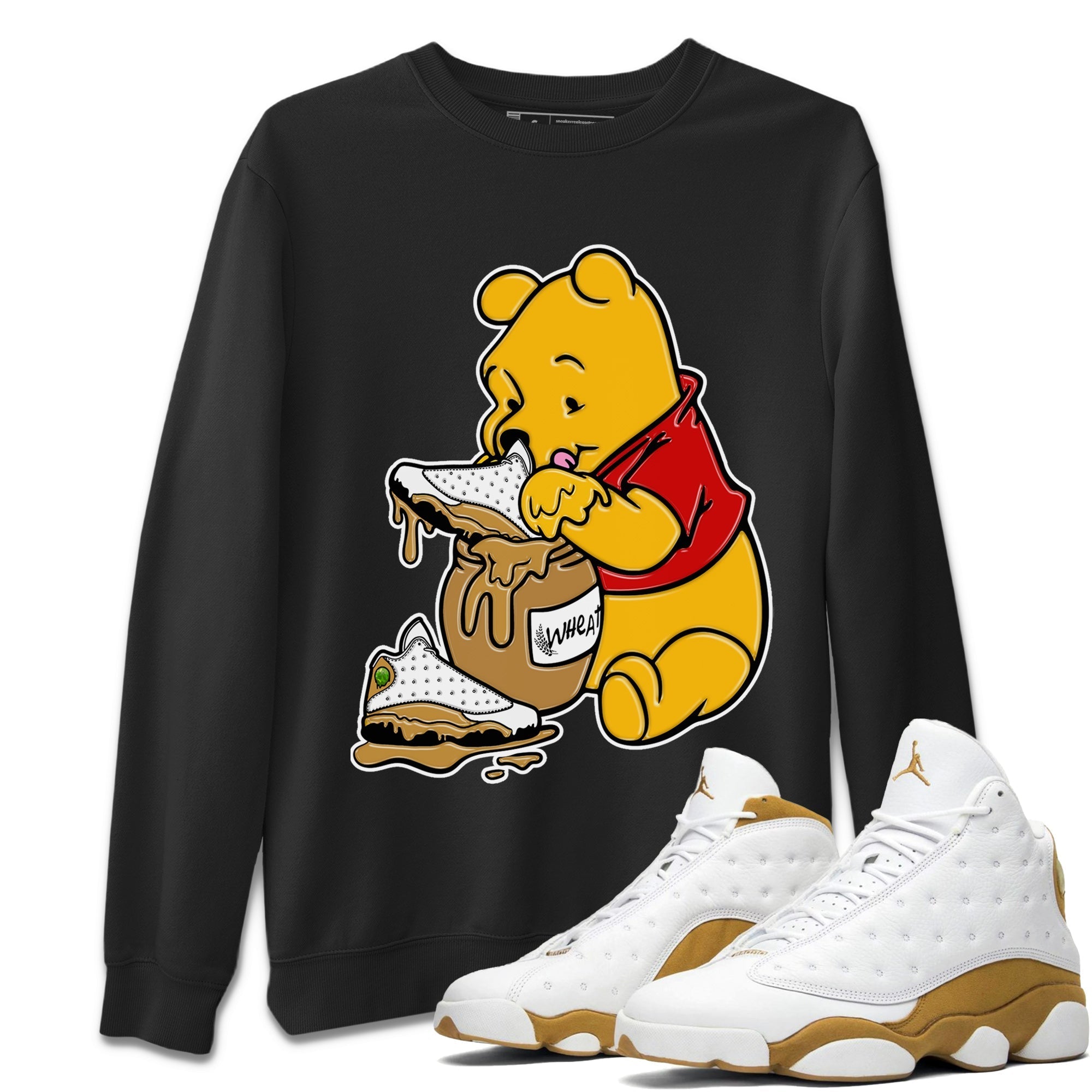 Love Honey Unisex Tops - Air Jordan 13 Wheat