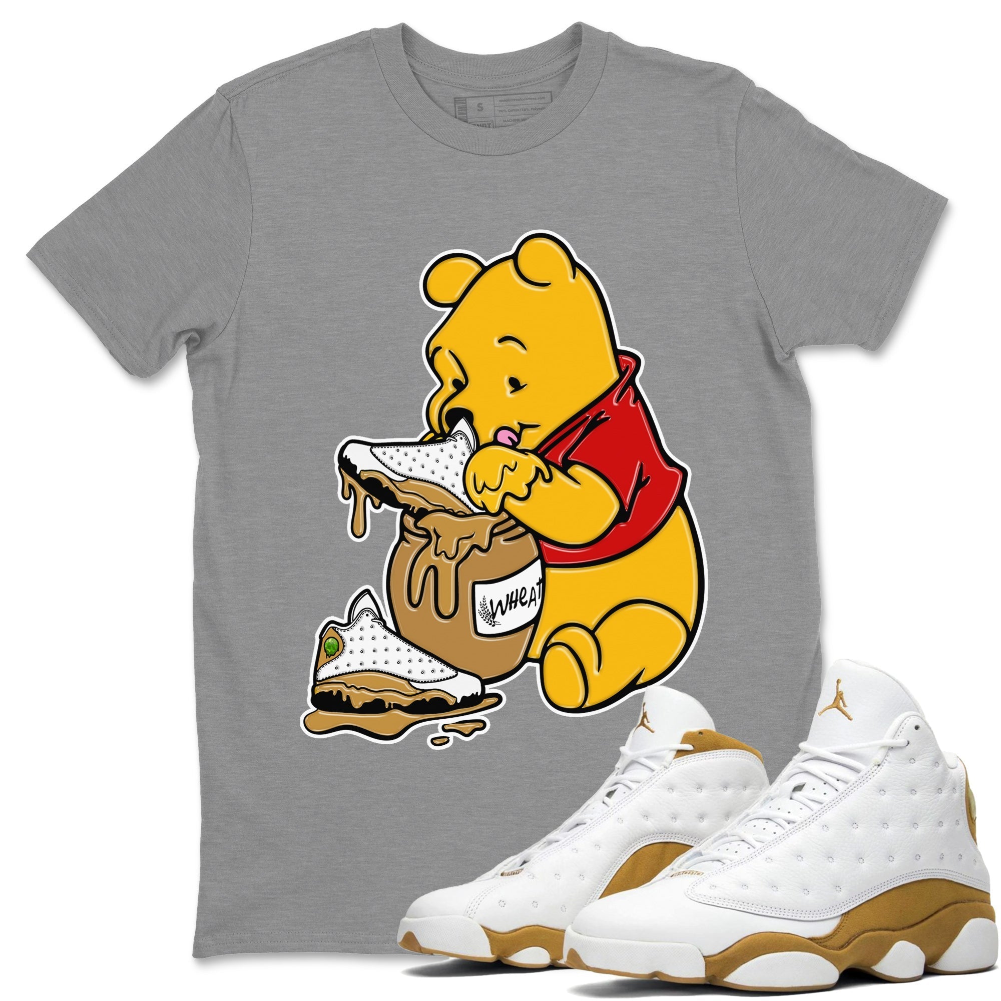 Love Honey Unisex Tops - Air Jordan 13 Wheat