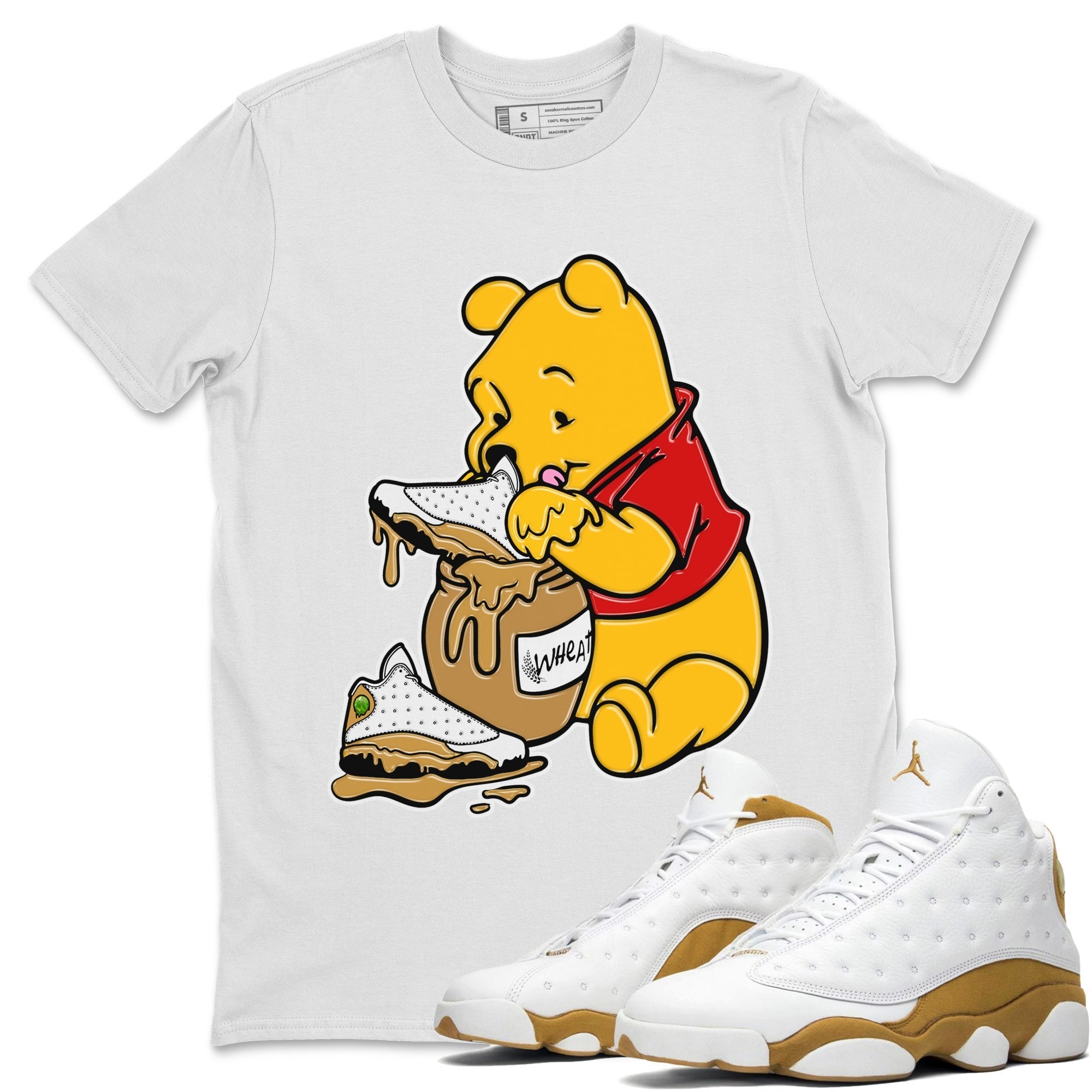 Love Honey Unisex Tops - Air Jordan 13 Wheat