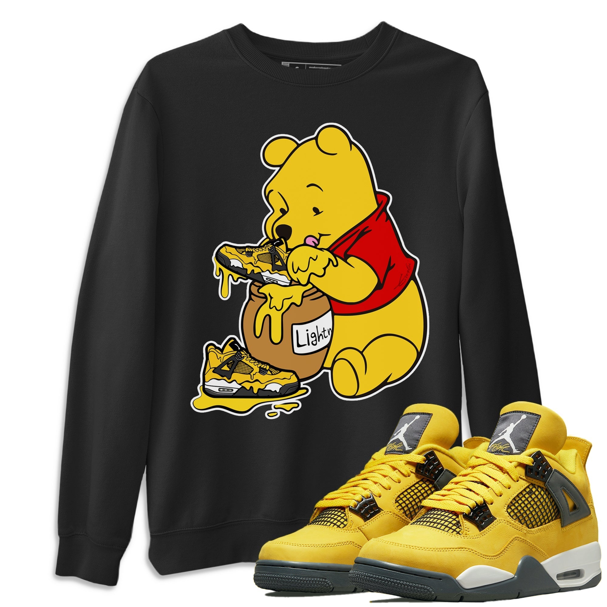 Love Honey Unisex Tops - Air Jordan 4 Lightning