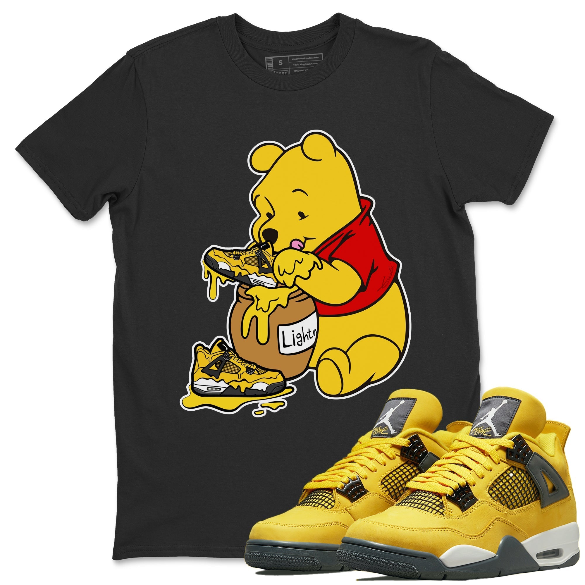 Love Honey Unisex Tops - Air Jordan 4 Lightning