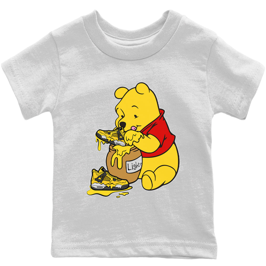 Love Honey Kids Tops - Air Jordan 4 Lightning