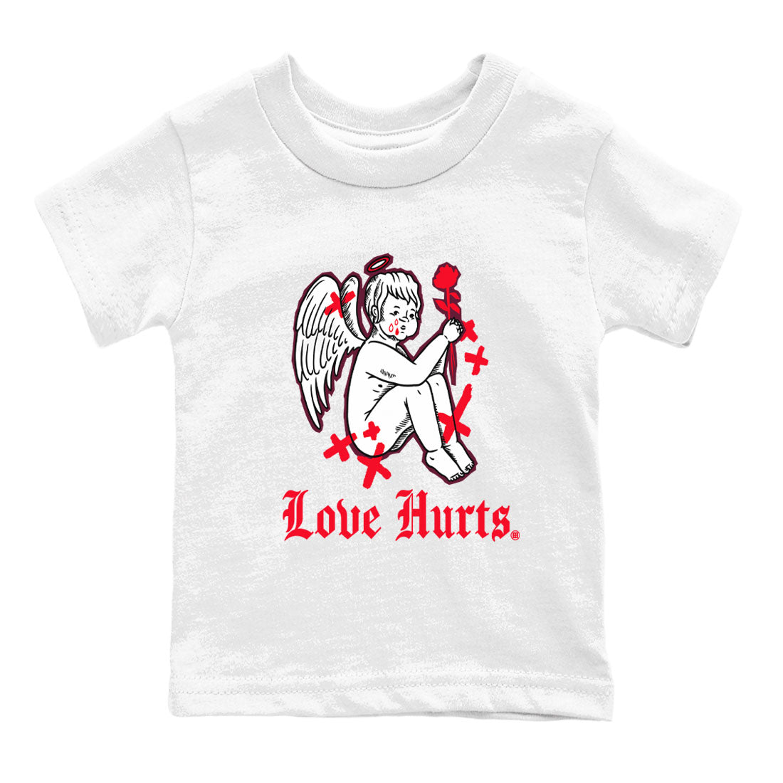 Love Hurts snkmatch Tees Kids - Air Force 1 Layers Of Love