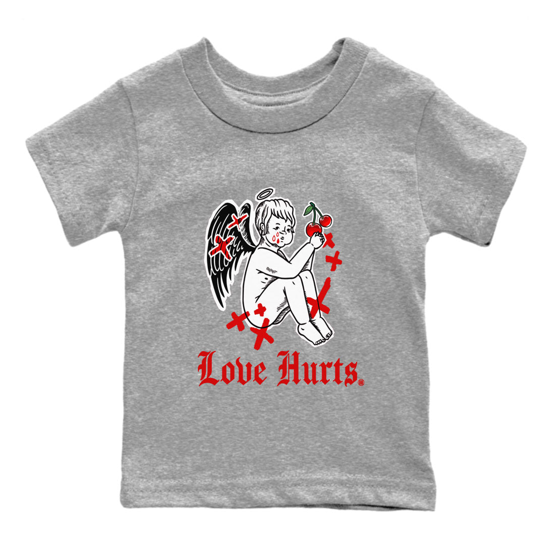 Love Hurts snkmatch Tee Kids - Air Jordan 12 Cherry