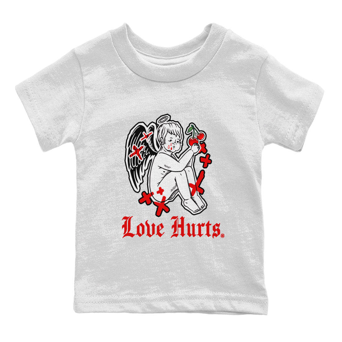 Love Hurts snkmatch Tee Kids - Air Jordan 12 Cherry