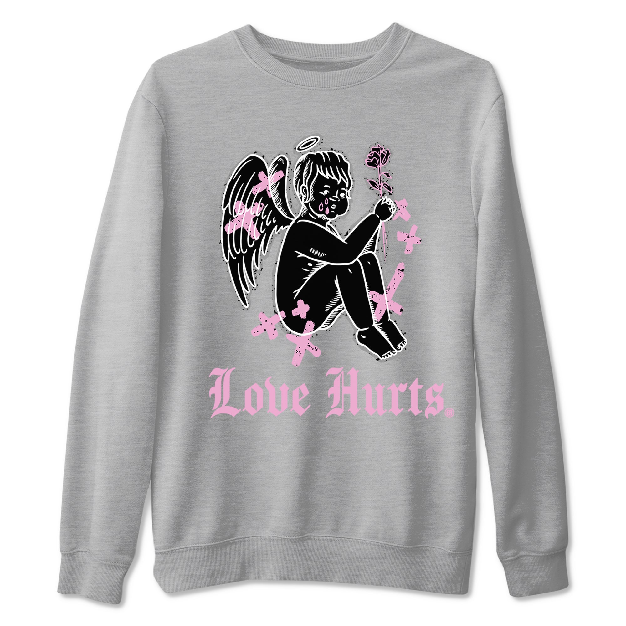 Love Hurts snkmatch Tees - Air Jordan 4 Orchid