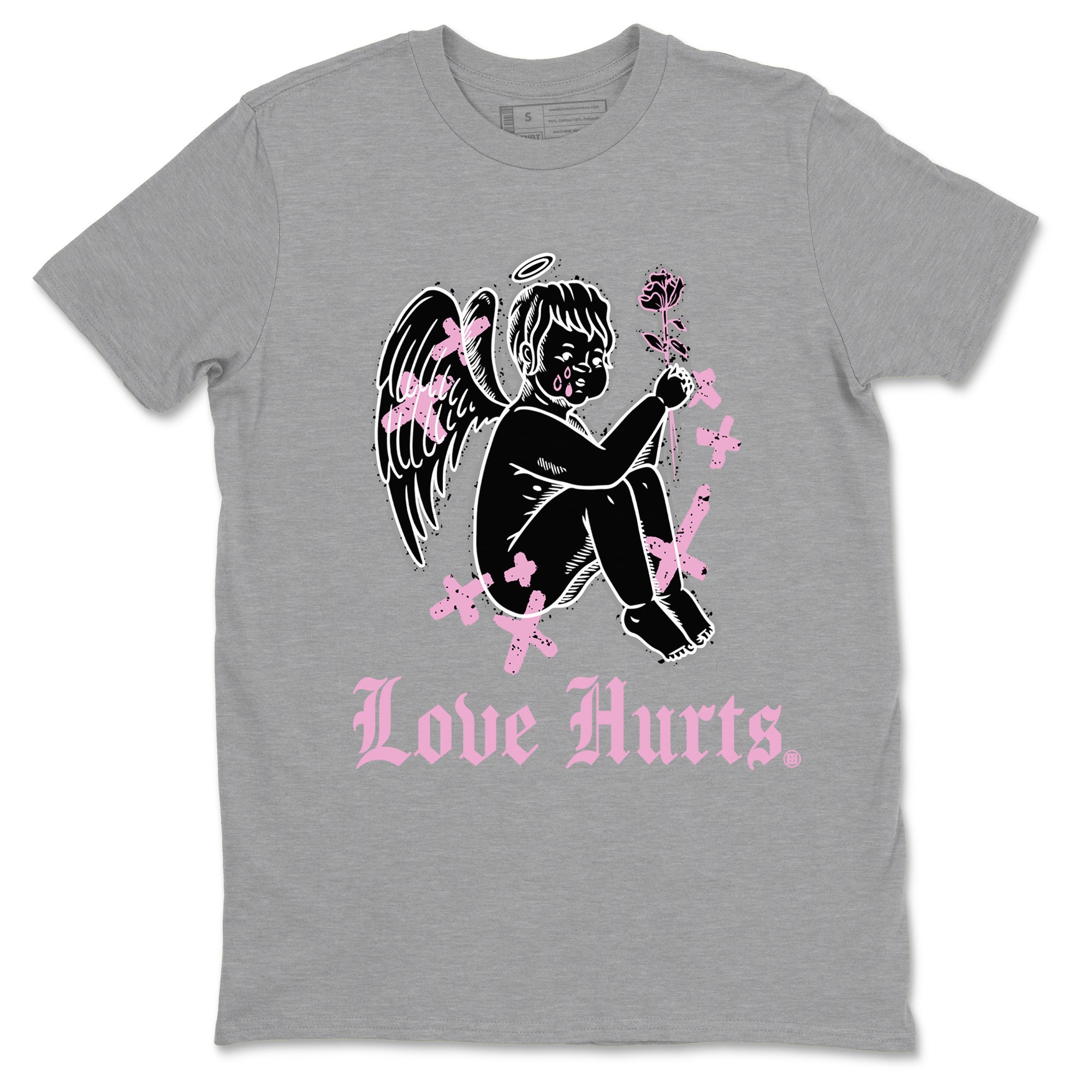Love Hurts snkmatch Tees - Air Jordan 4 Orchid