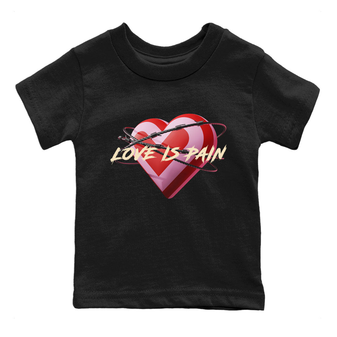 Love Is Pain Kids Tops - Air Force 1 Valentines Day
