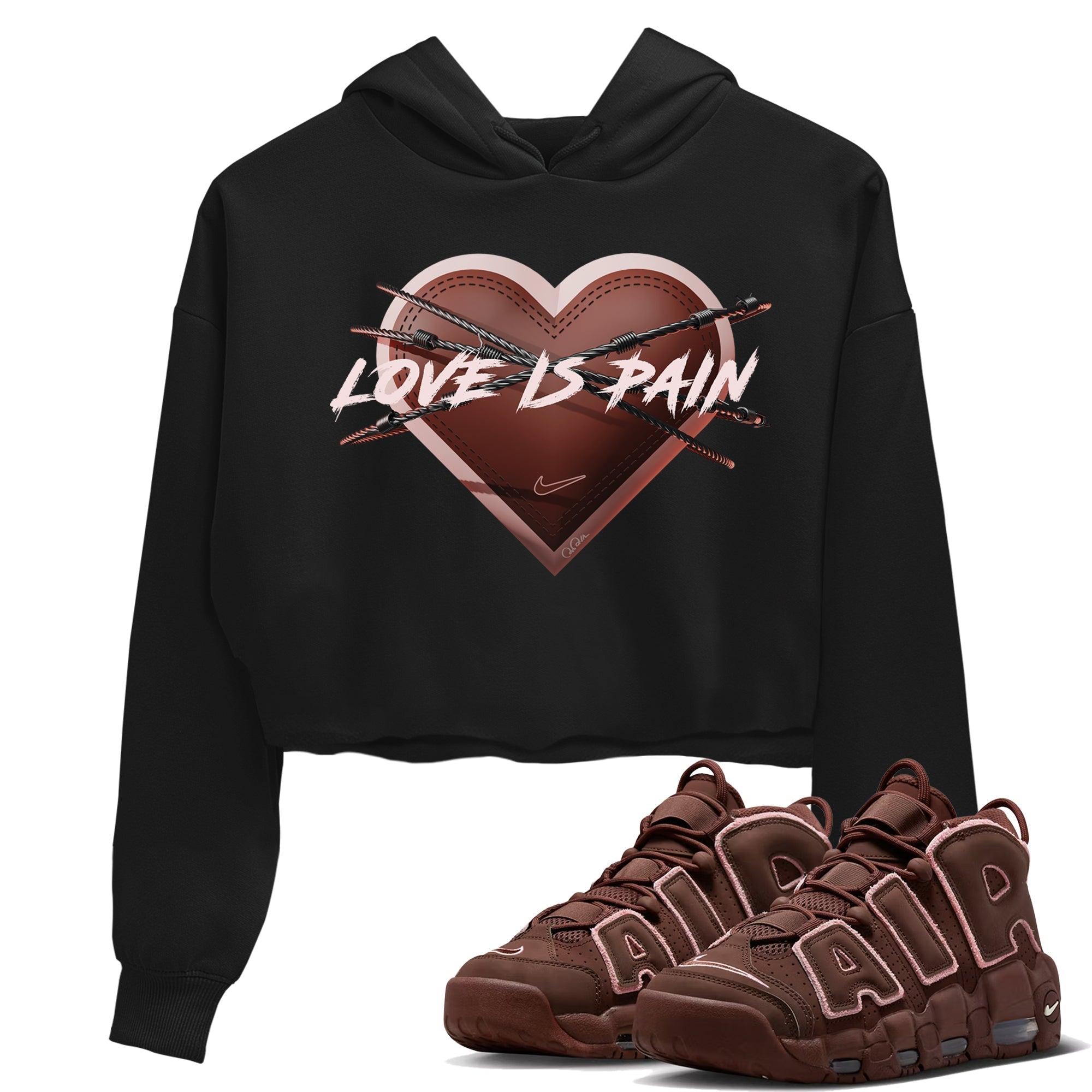 Love is Pain Women's Tops - Air More Uptempo Valentines Day