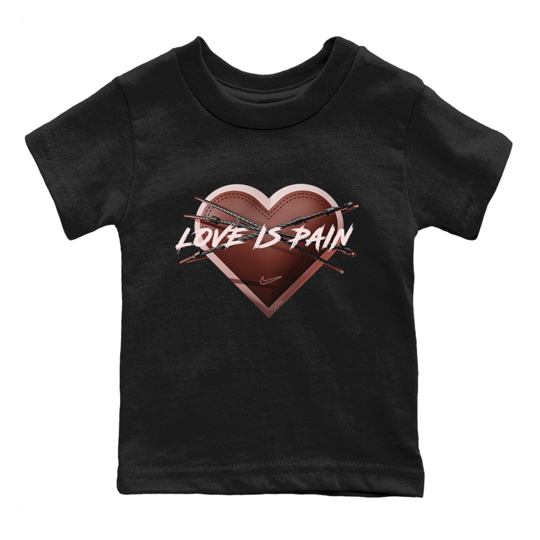 Love is Pain Kids Tops - Air More Uptempo Valentines Day