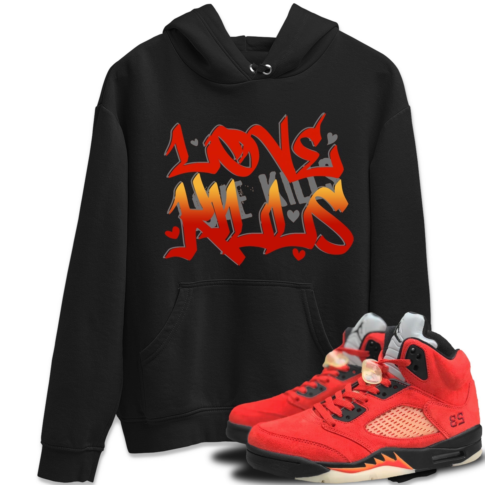 Love Kills Unisex Tops - Air Jordan 5 Mars For Her