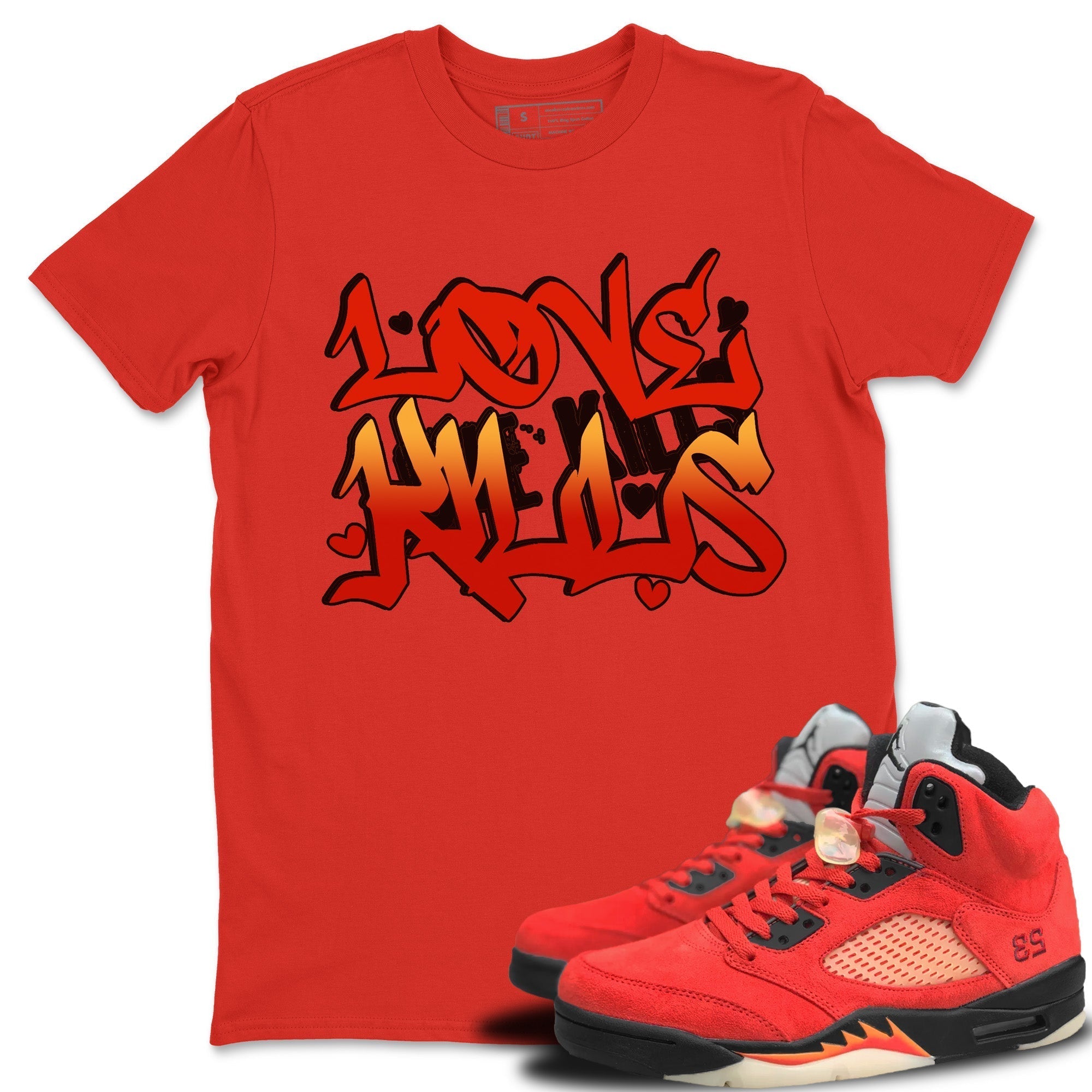 Love Kills Unisex Tops - Air Jordan 5 Mars For Her