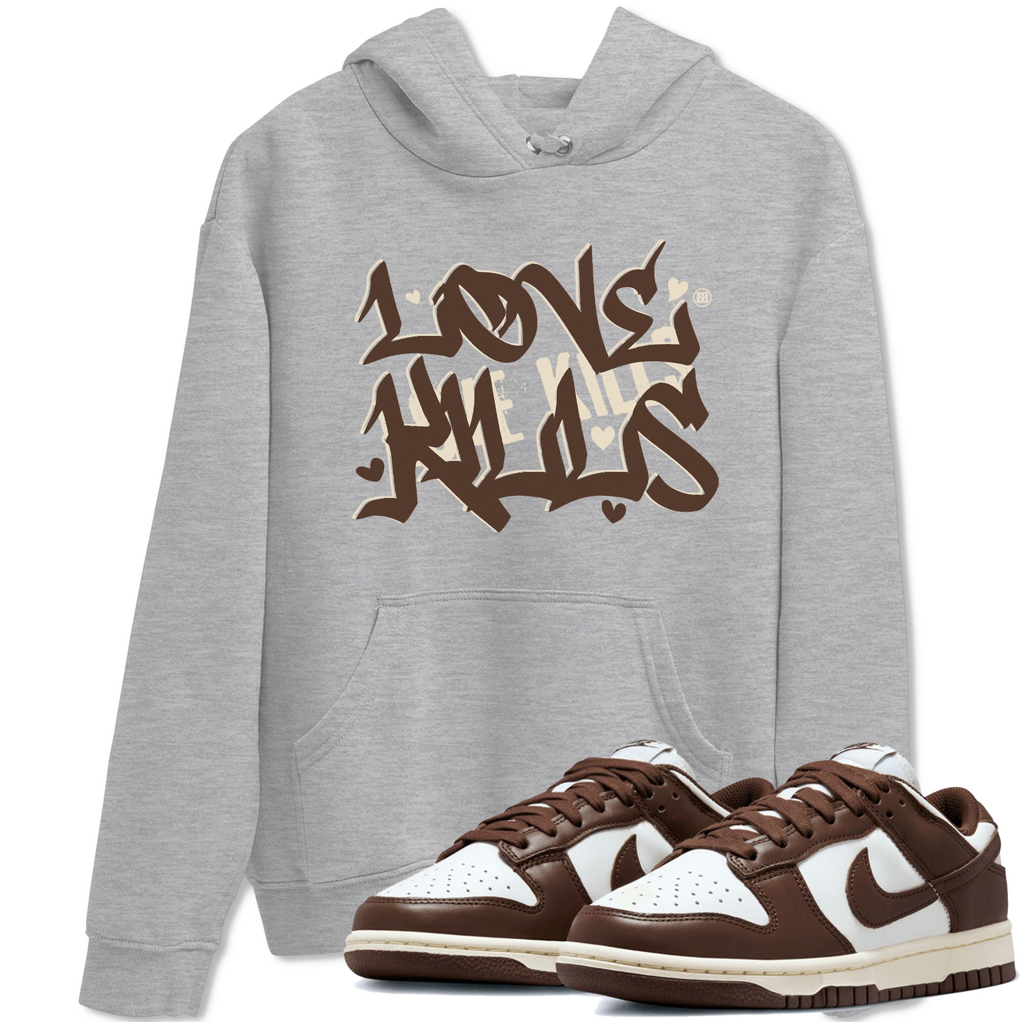 Love Kills snkmatch Tee - Dunk Cacao Wow