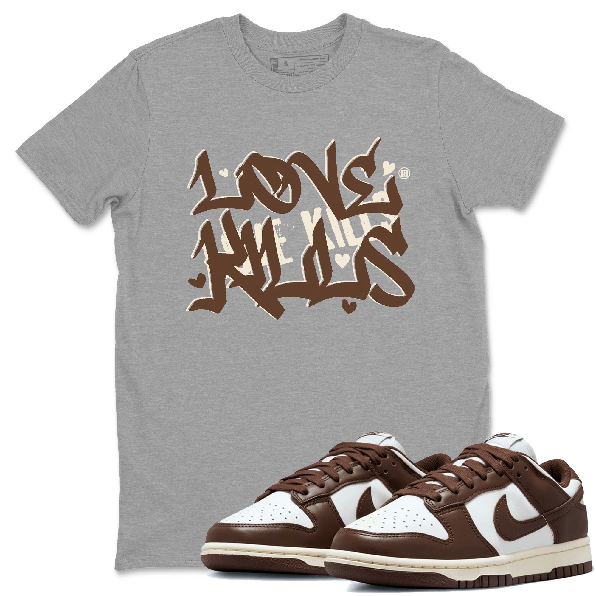 Love Kills snkmatch Tee - Dunk Cacao Wow