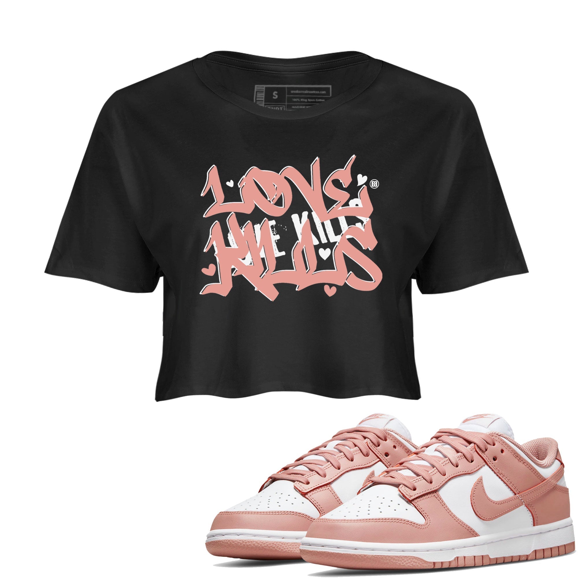 Love Kills snkmatch Women's Top - Dunk Rose Whisper