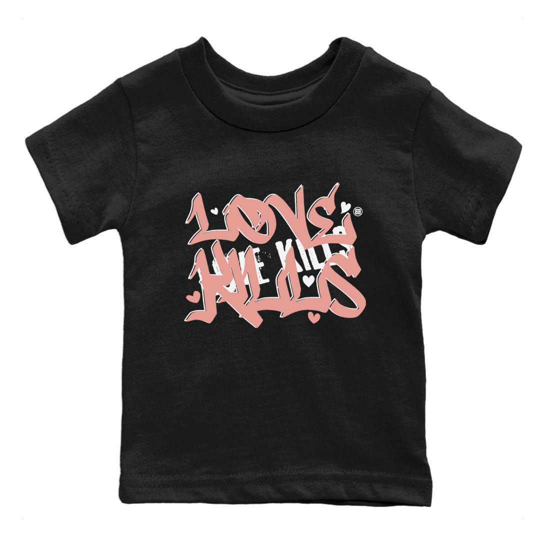 Love Kills snkmatch Tee Kids - Dunk Rose Whisper