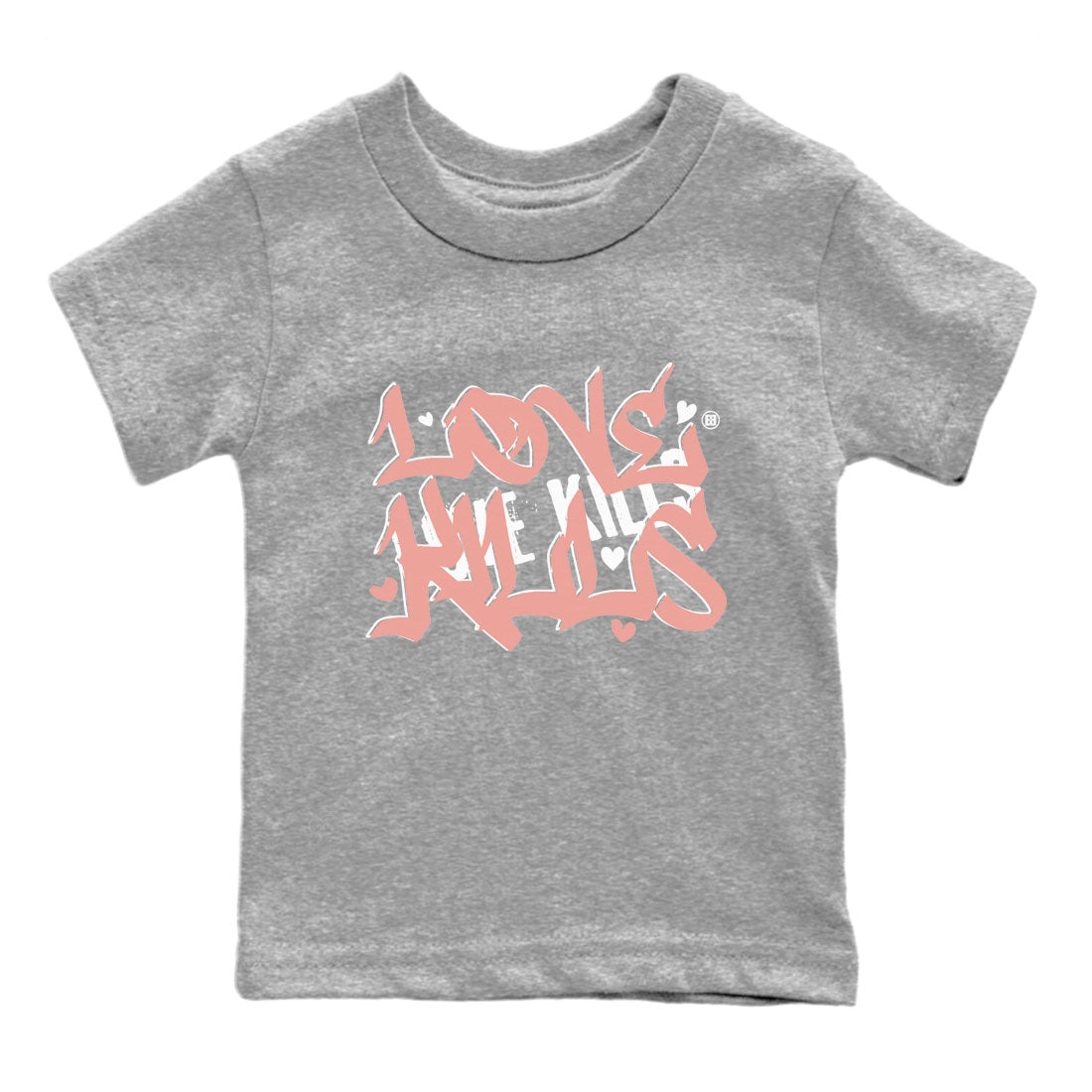 Love Kills snkmatch Tee Kids - Dunk Rose Whisper