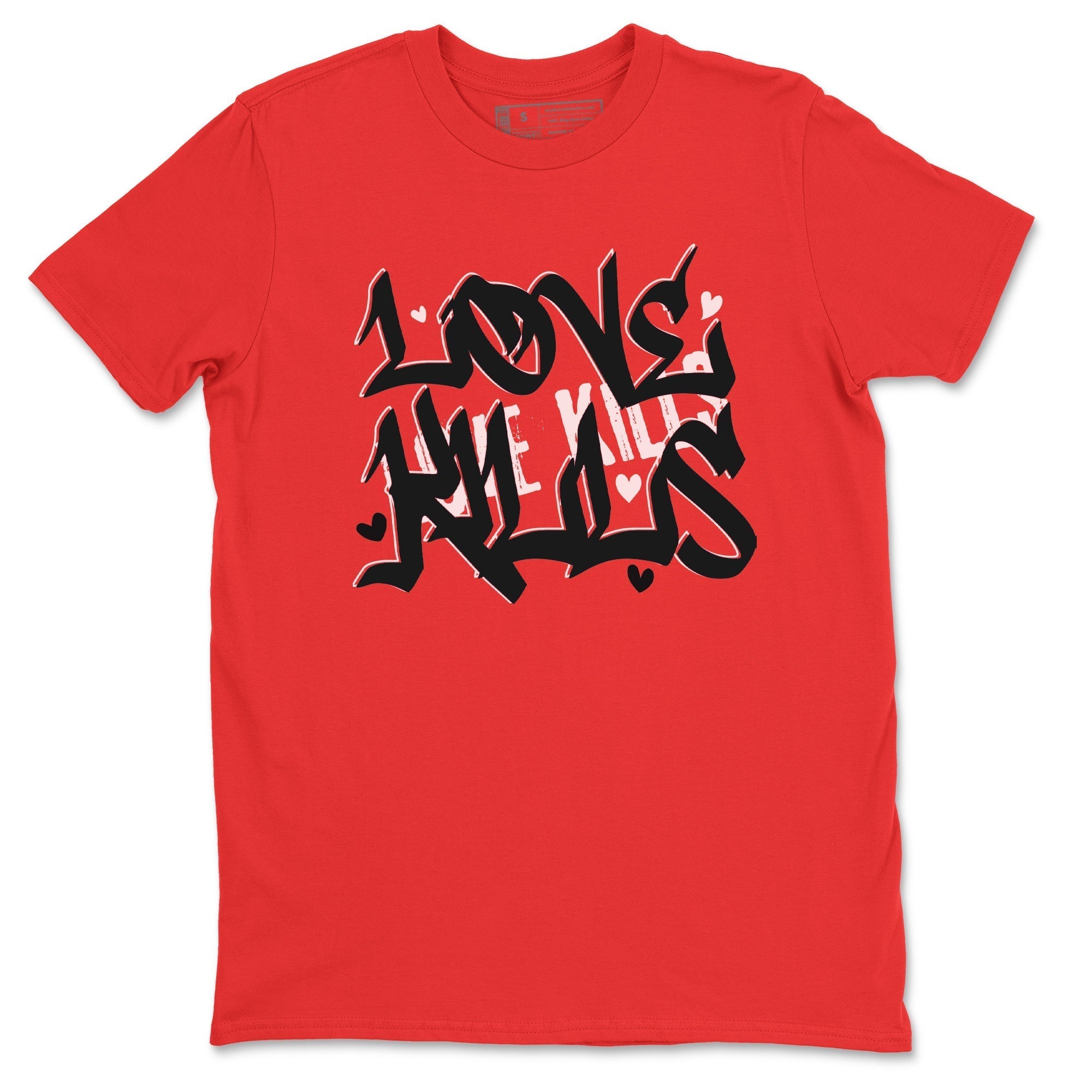 Love Kills Unisex Tops - Air Jordan 1 Bred Patent
