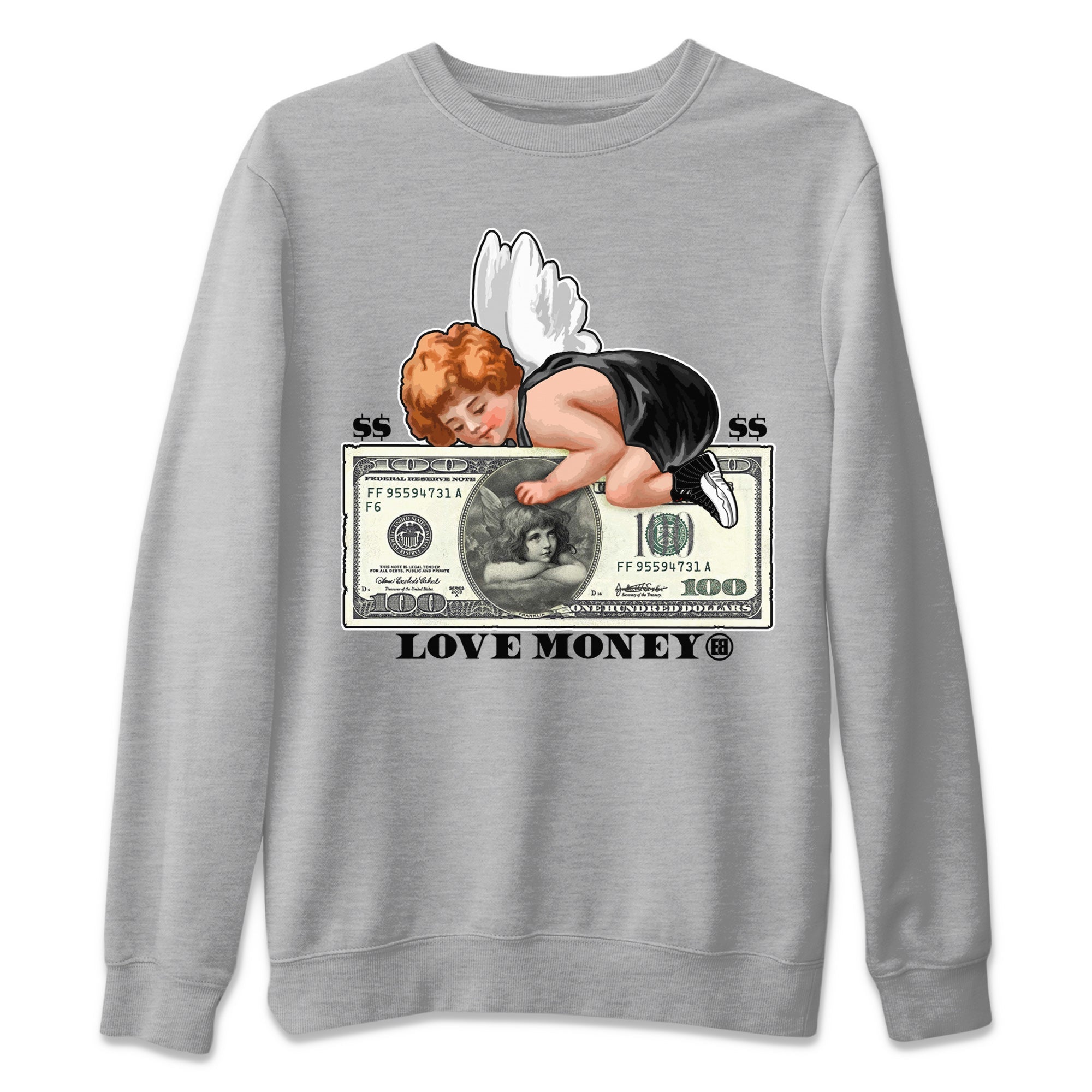 Love Money Unisex Tops - Air Jordan 12 Playoffs