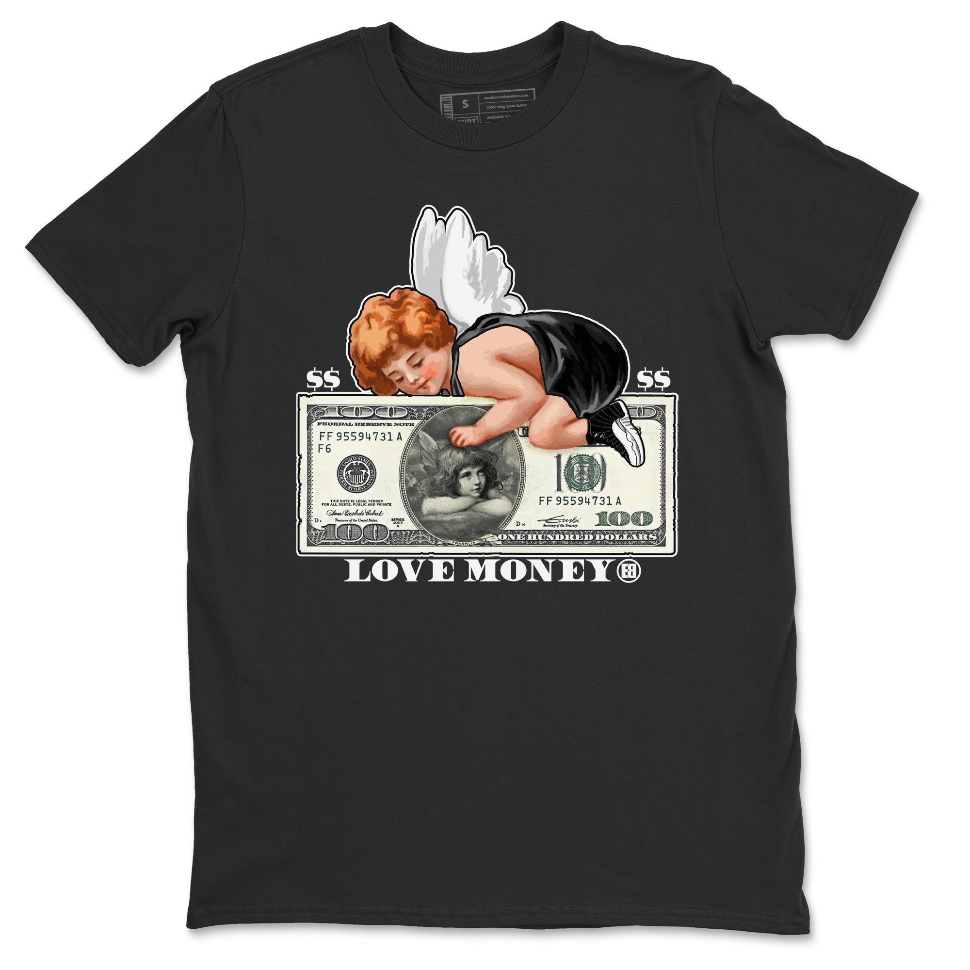 Love Money Unisex Tops - Air Jordan 12 Playoffs