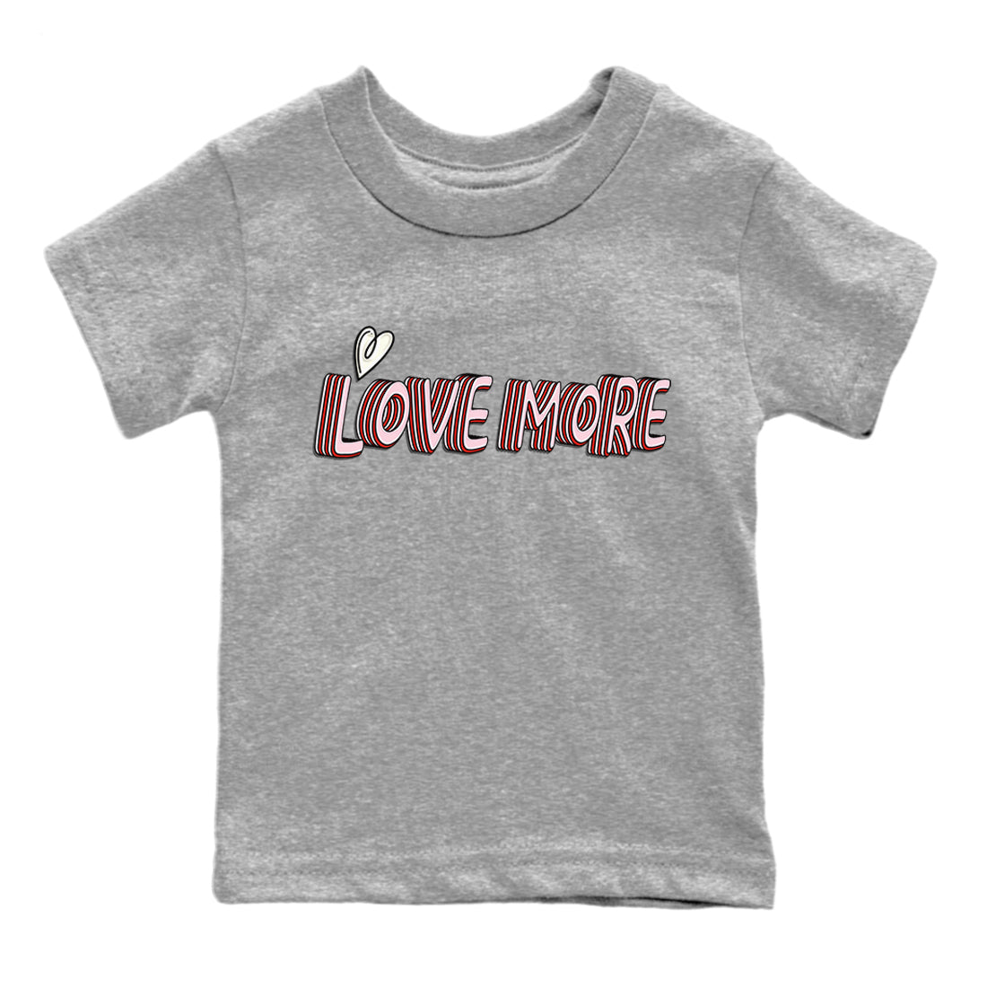 Love More Kids Tops - Air Force 1 Valentines Day