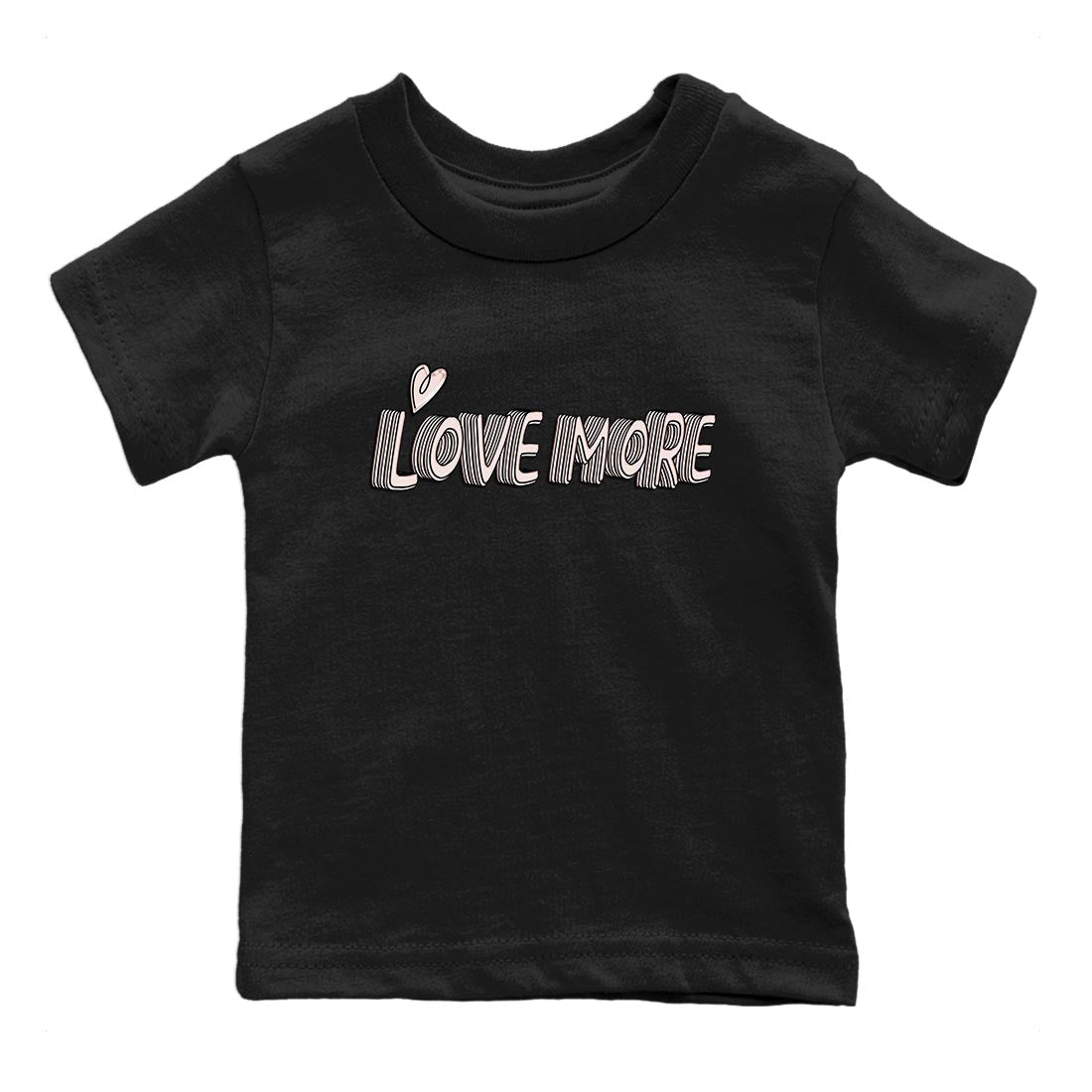 Love More Kids Tops - Air Jordan 1 Washed Pink