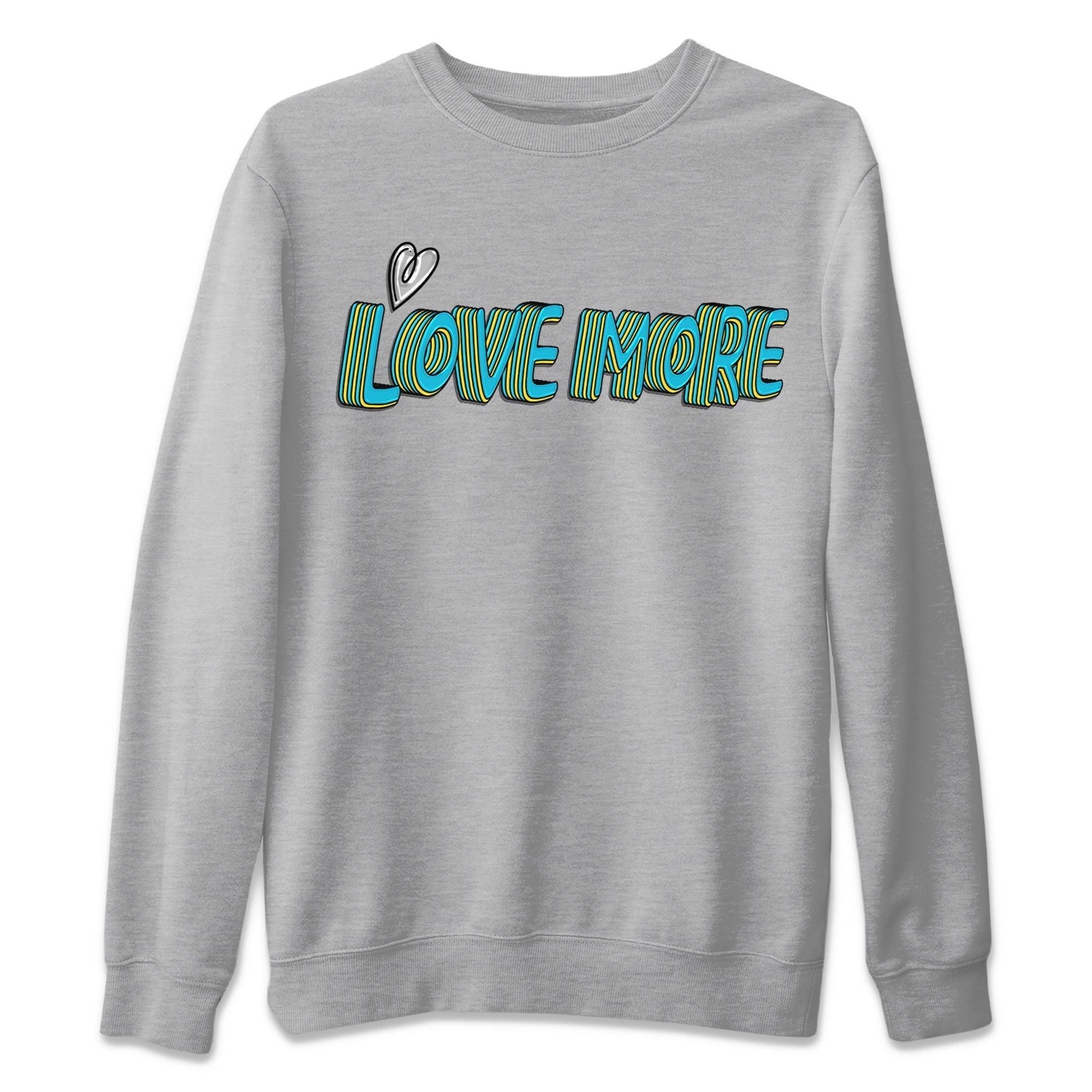 Love More Unisex Tops - Air Jordan 5 Aqua