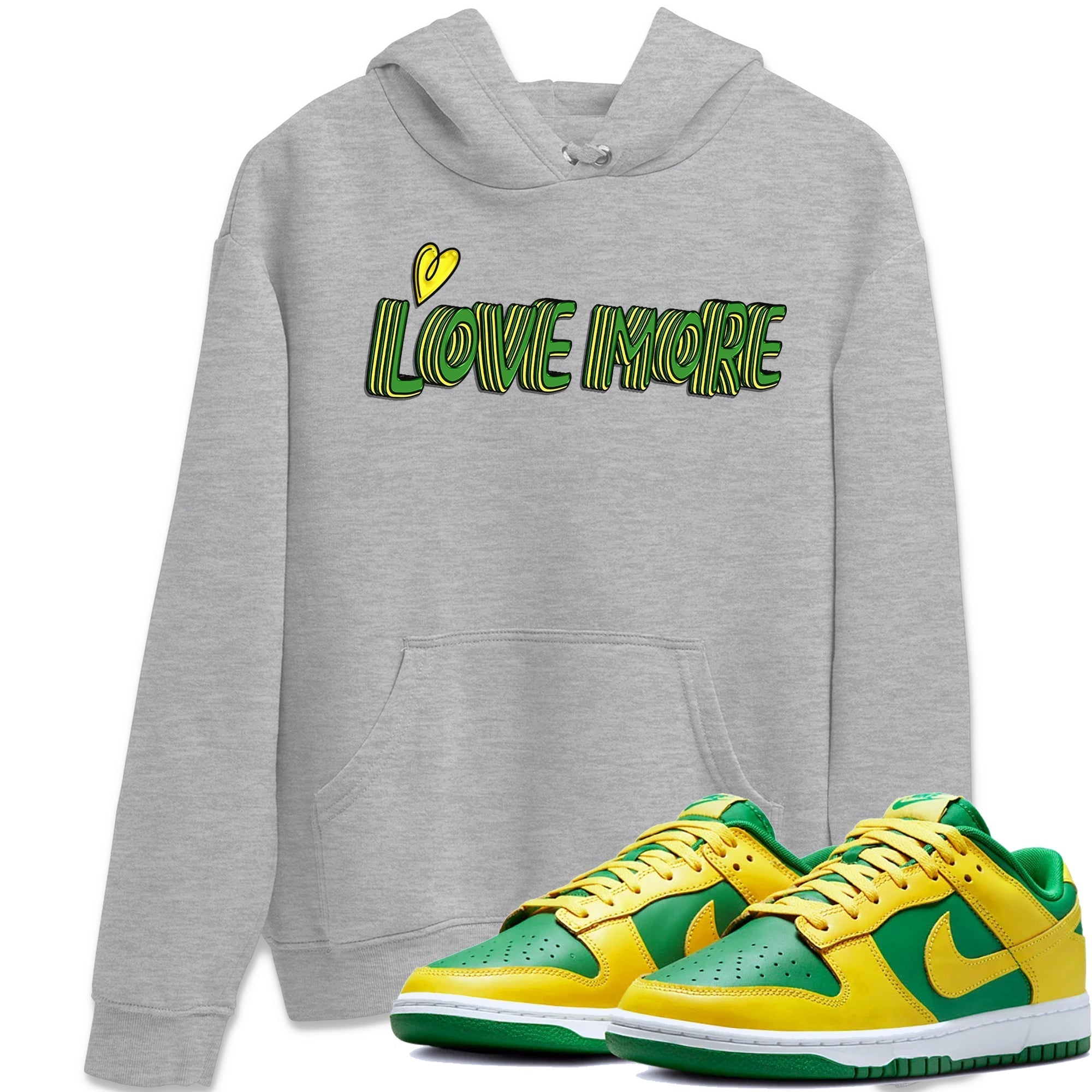 Love More Unisex Tops - Dunk Reverse Brazil