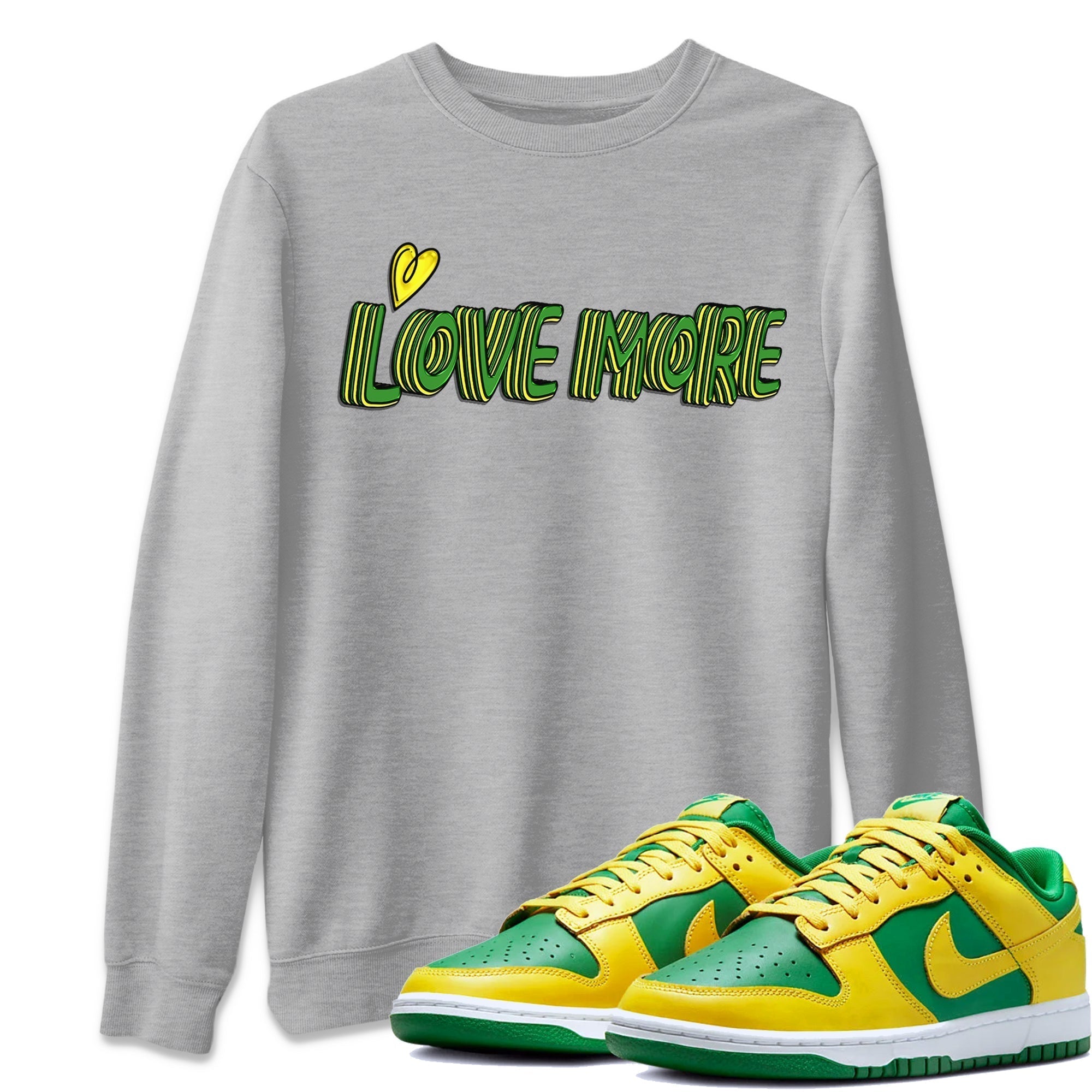 Love More Unisex Tops - Dunk Reverse Brazil