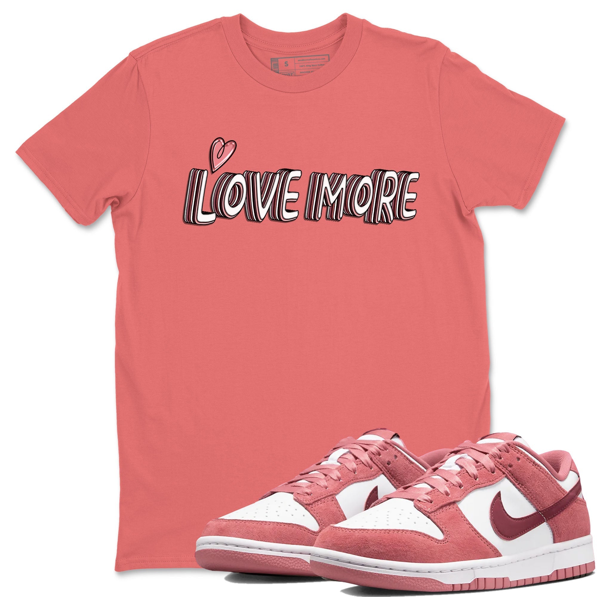 Love More snkmatch Tees - Dunk Valentines Day 2024