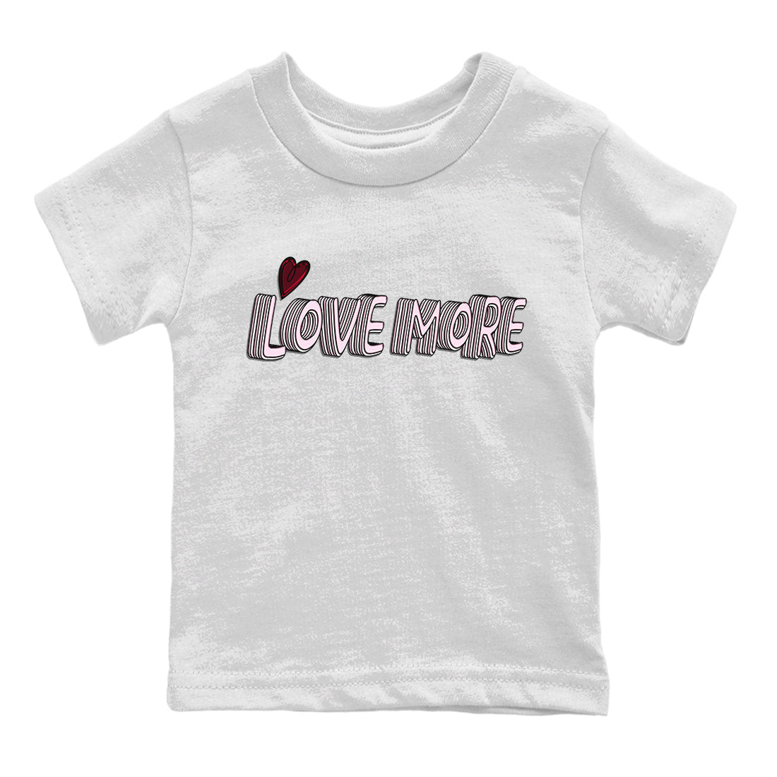 Love More Kids Tops - Dunk Valentines Day