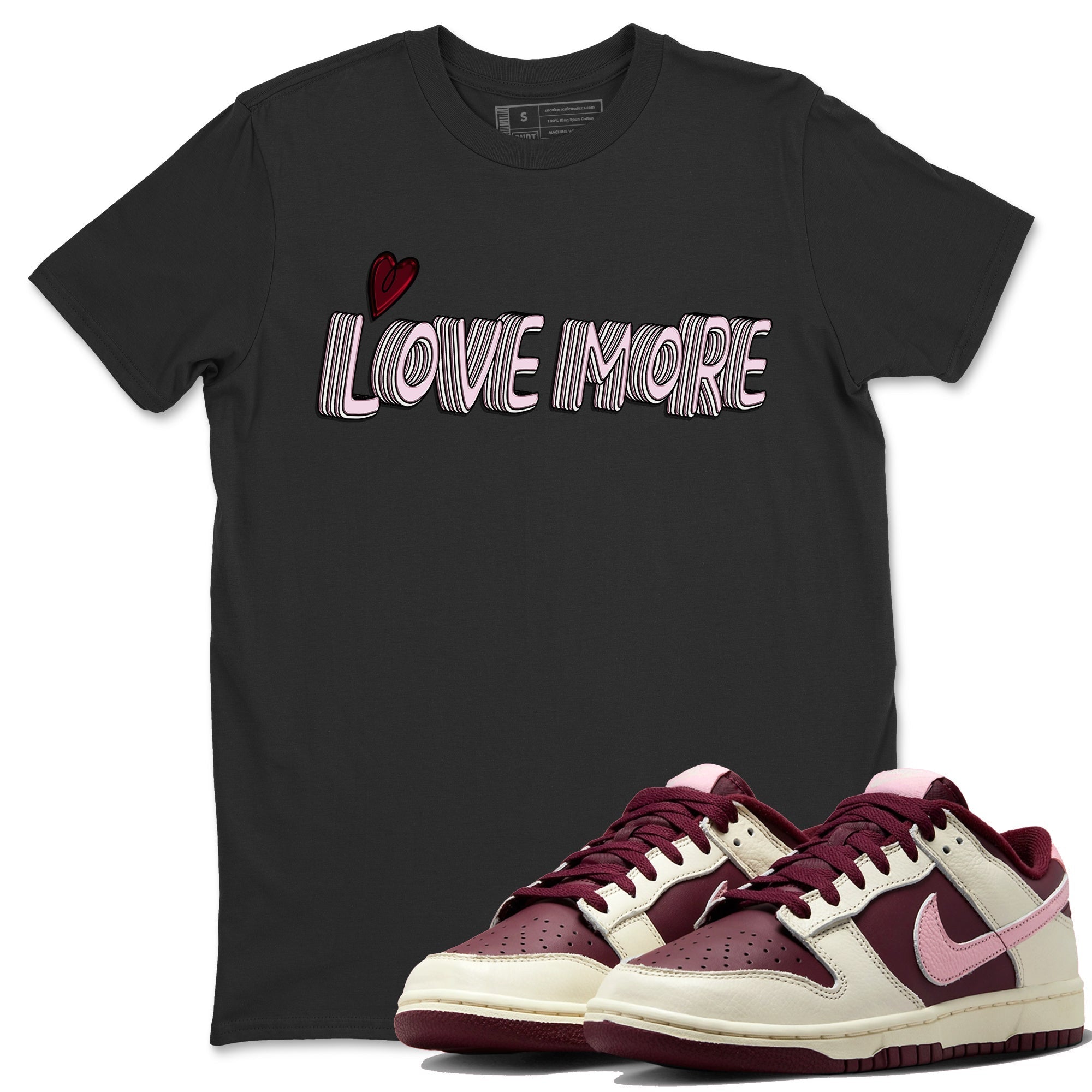 Love More Unisex Tops - Dunk Valentines Day