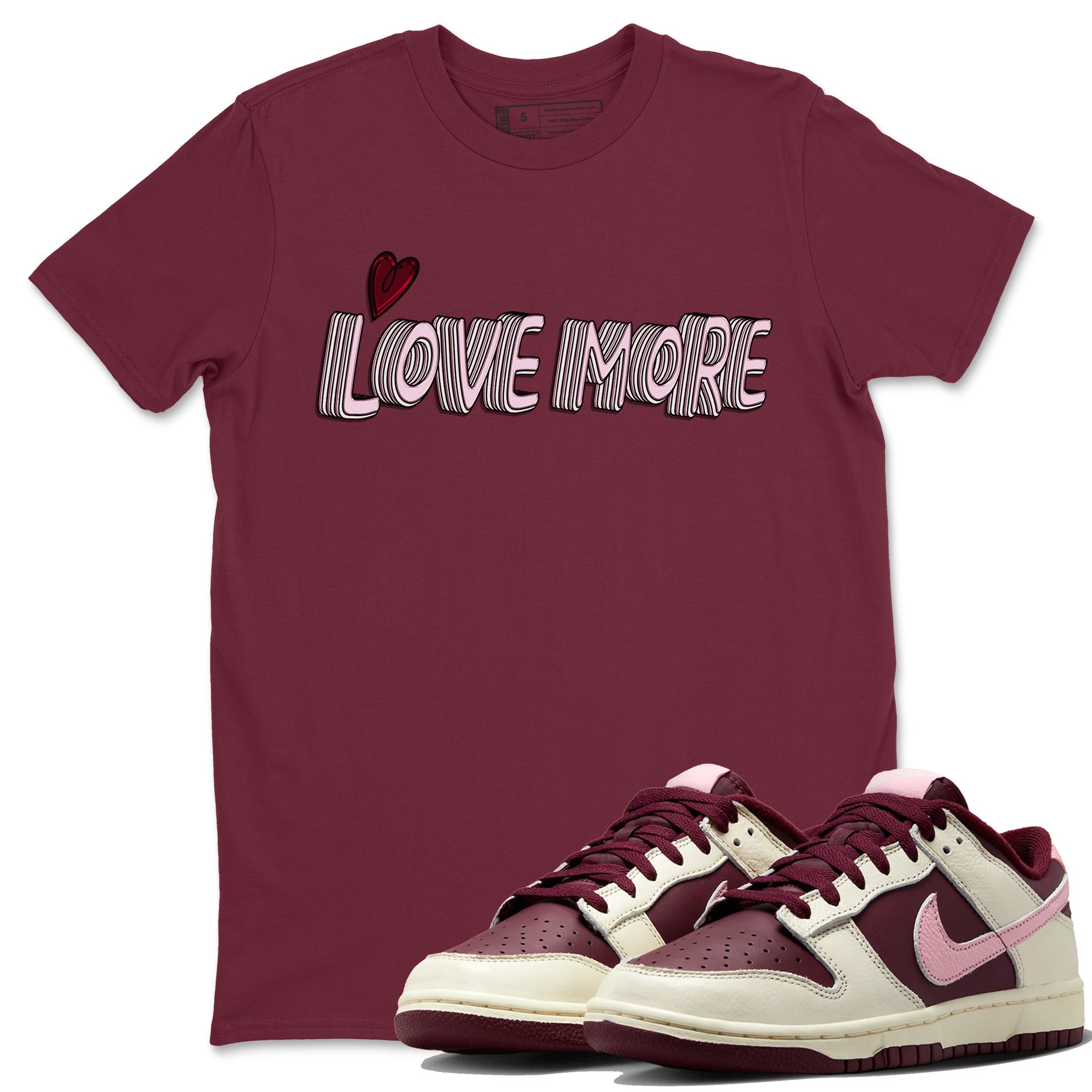 Love More Unisex Tops - Dunk Valentines Day
